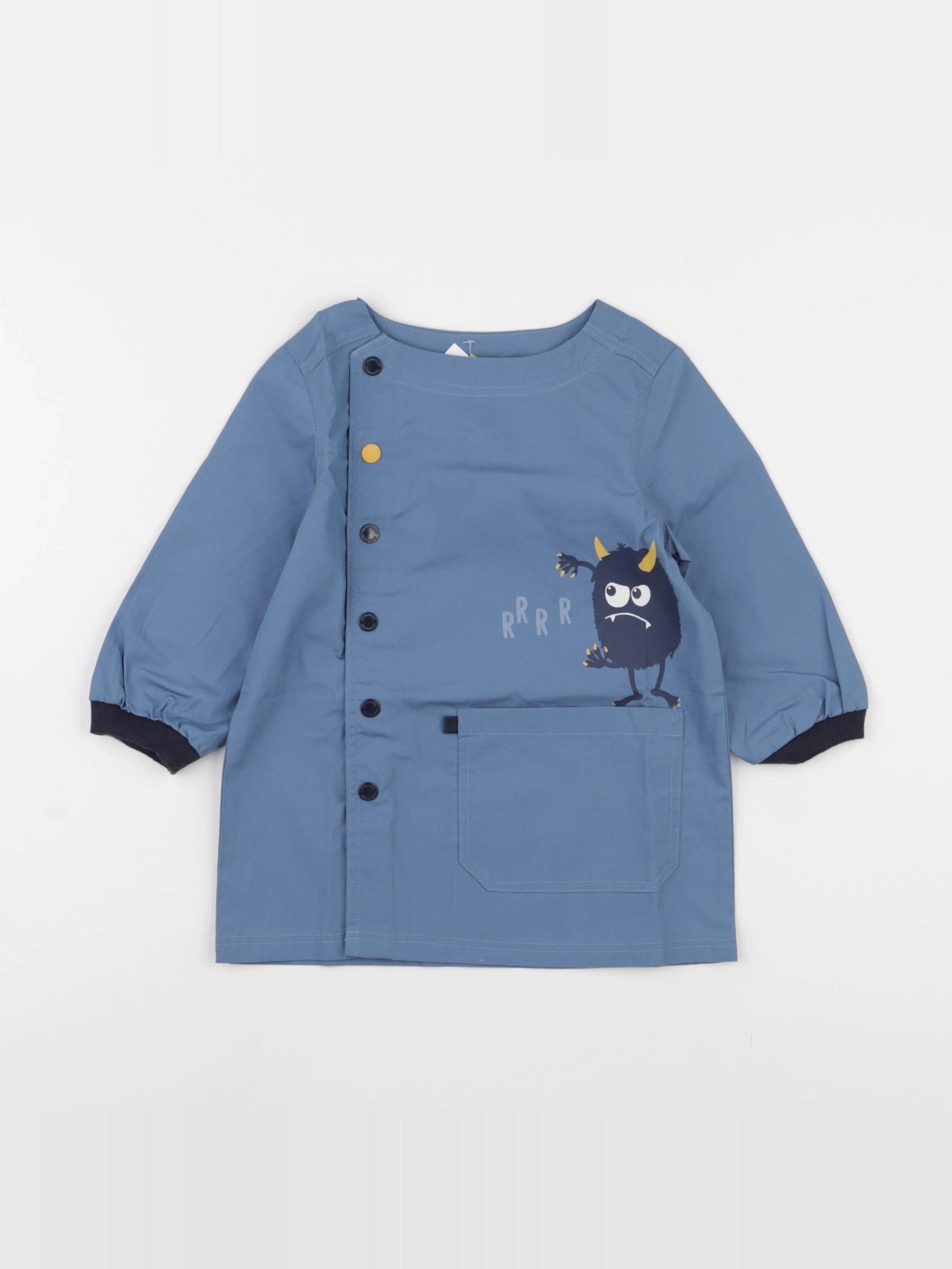 Vertbaudet - blouse de peinture  bleu - 2 ans