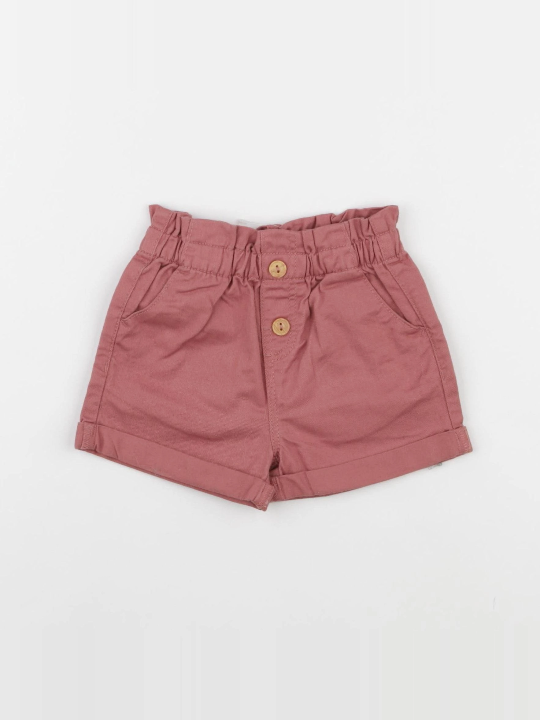 Vertbaudet - short rose - 18 mois