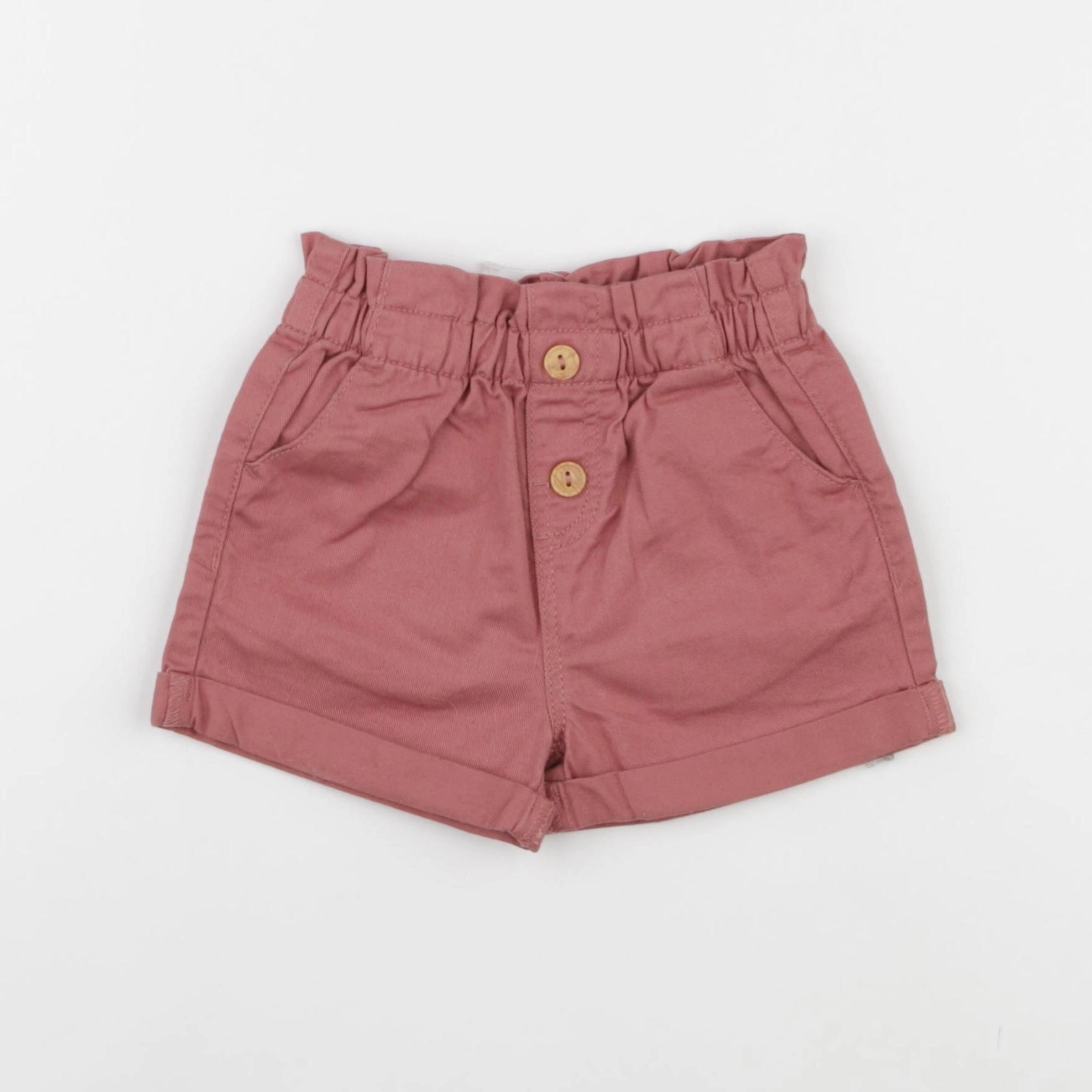 Vertbaudet - short rose - 18 mois