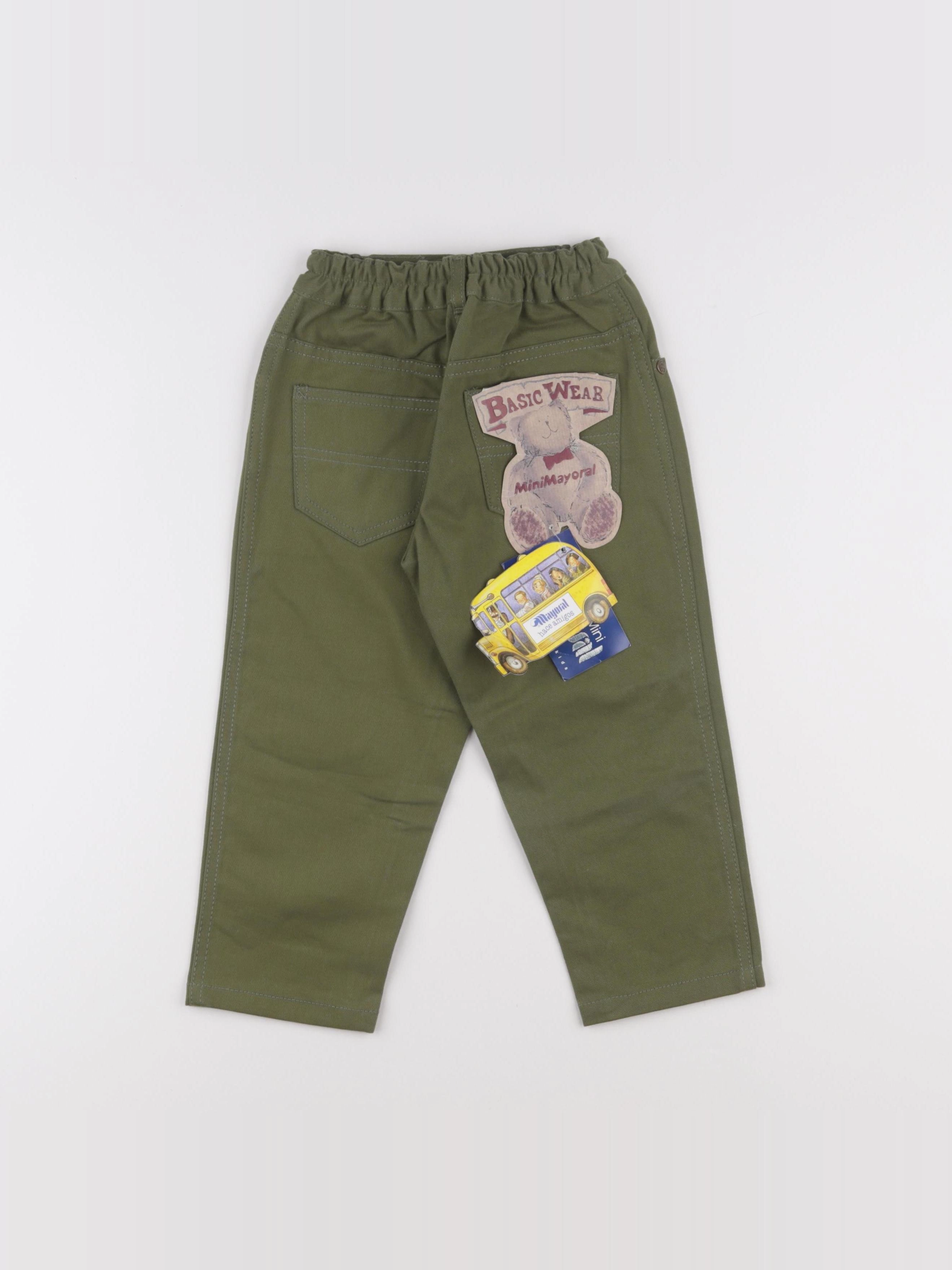Vintage - pantalon vert - 2 ans