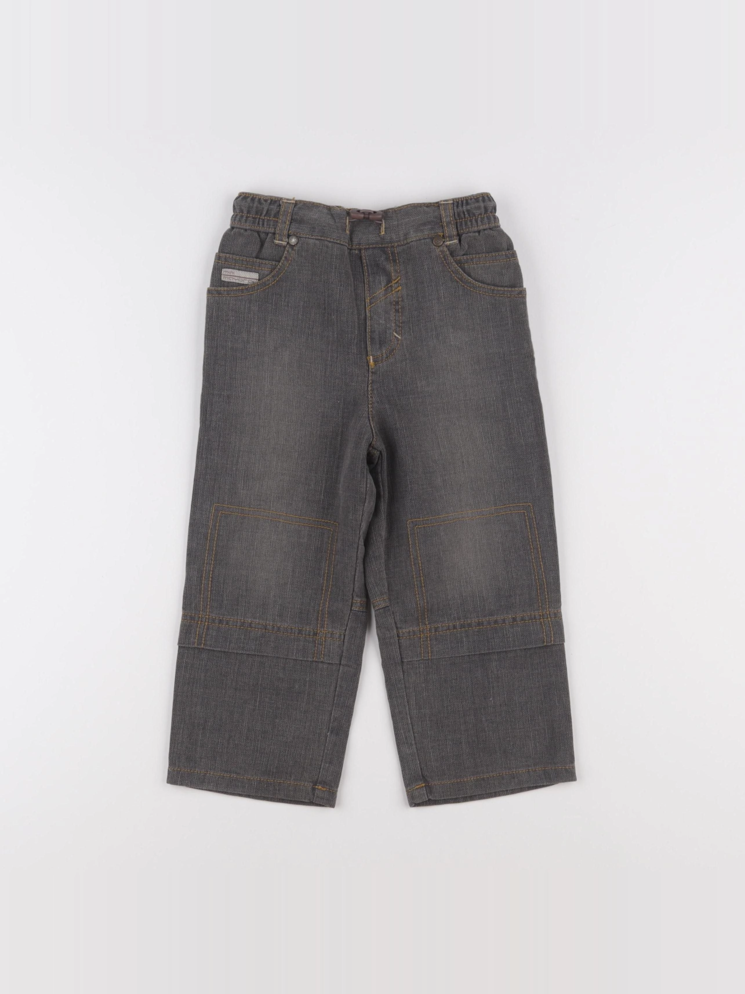 Vintage - jean gris - 2 ans