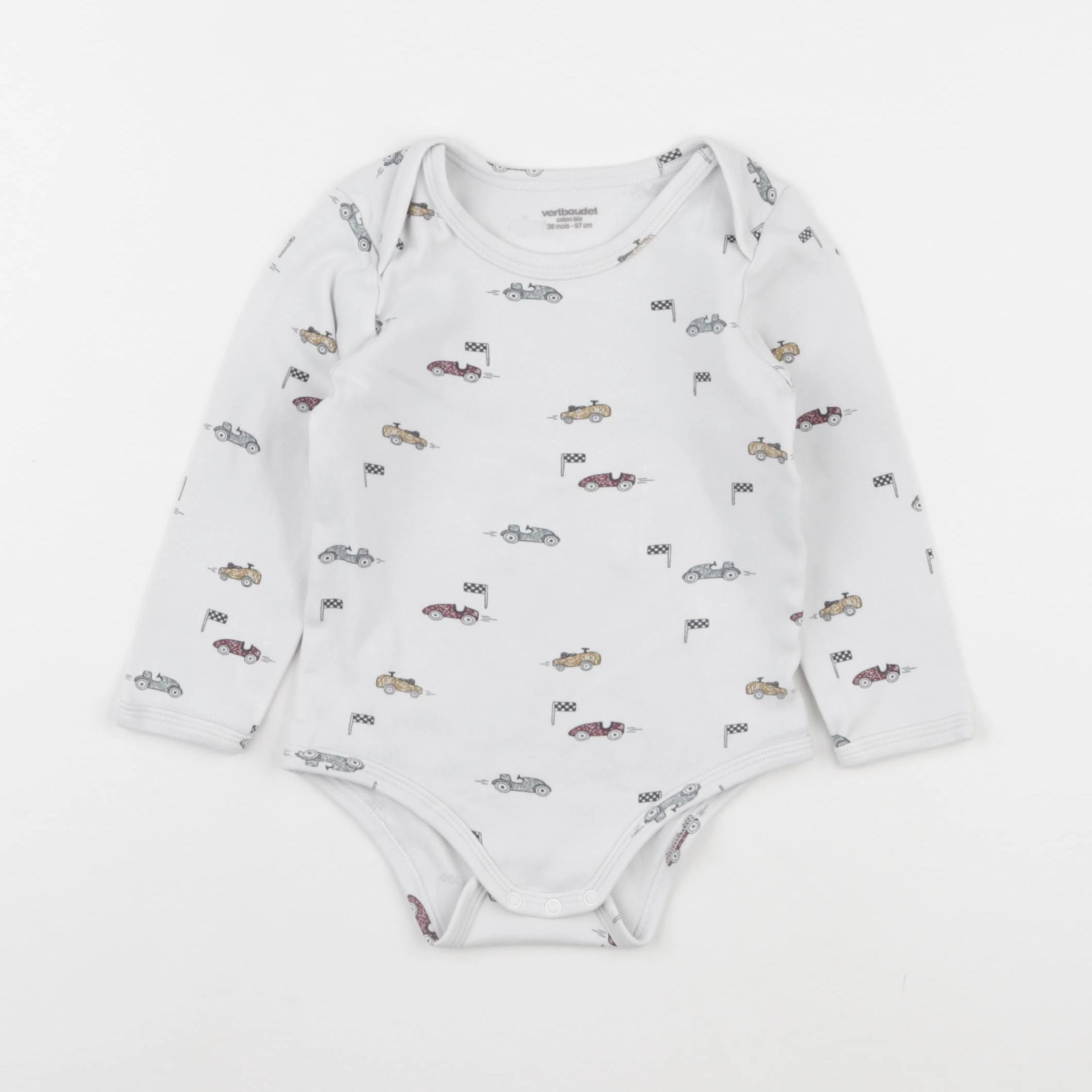 Vertbaudet - body blanc - 36 mois