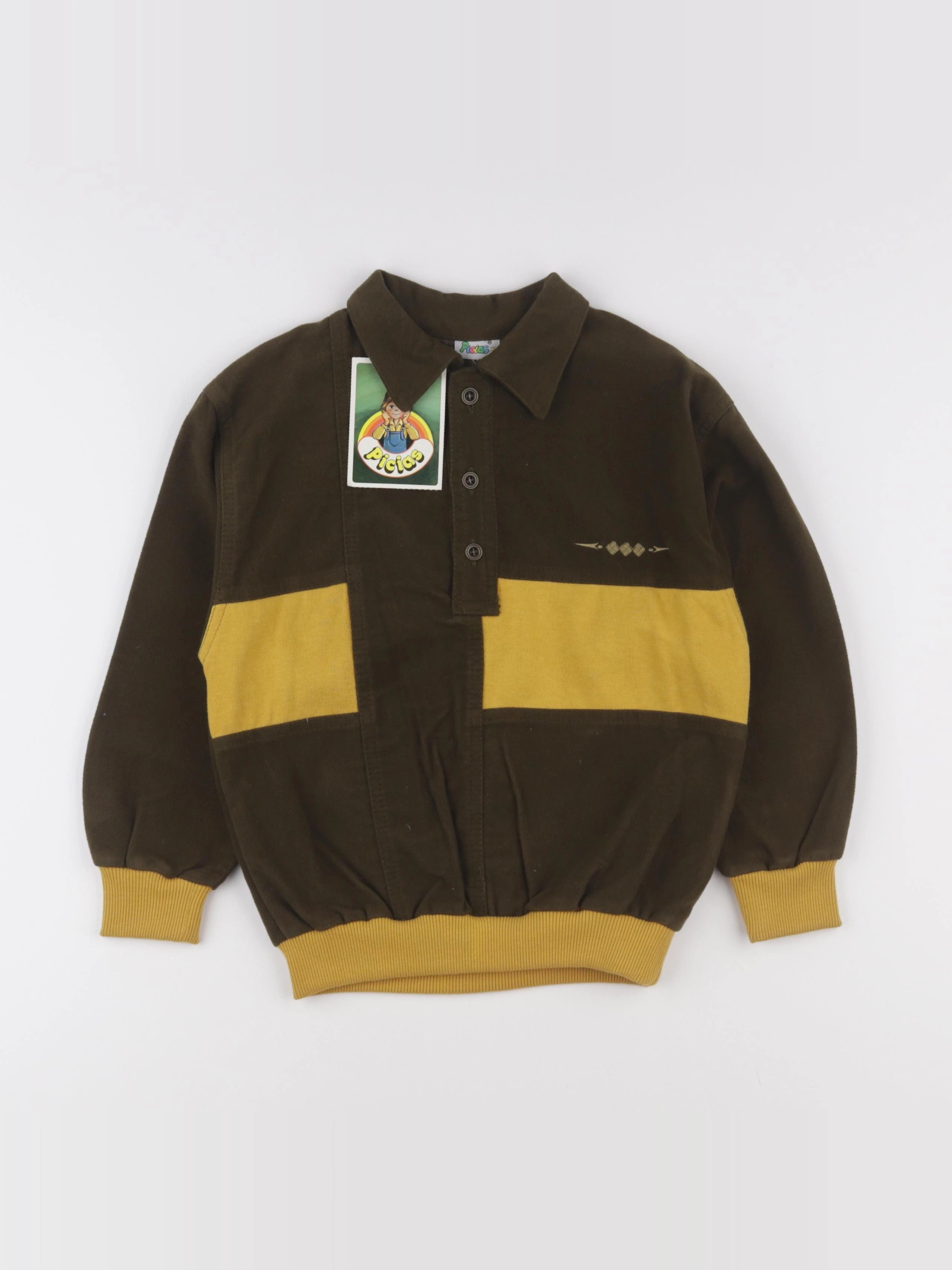 Vintage - polo vert - 6 ans