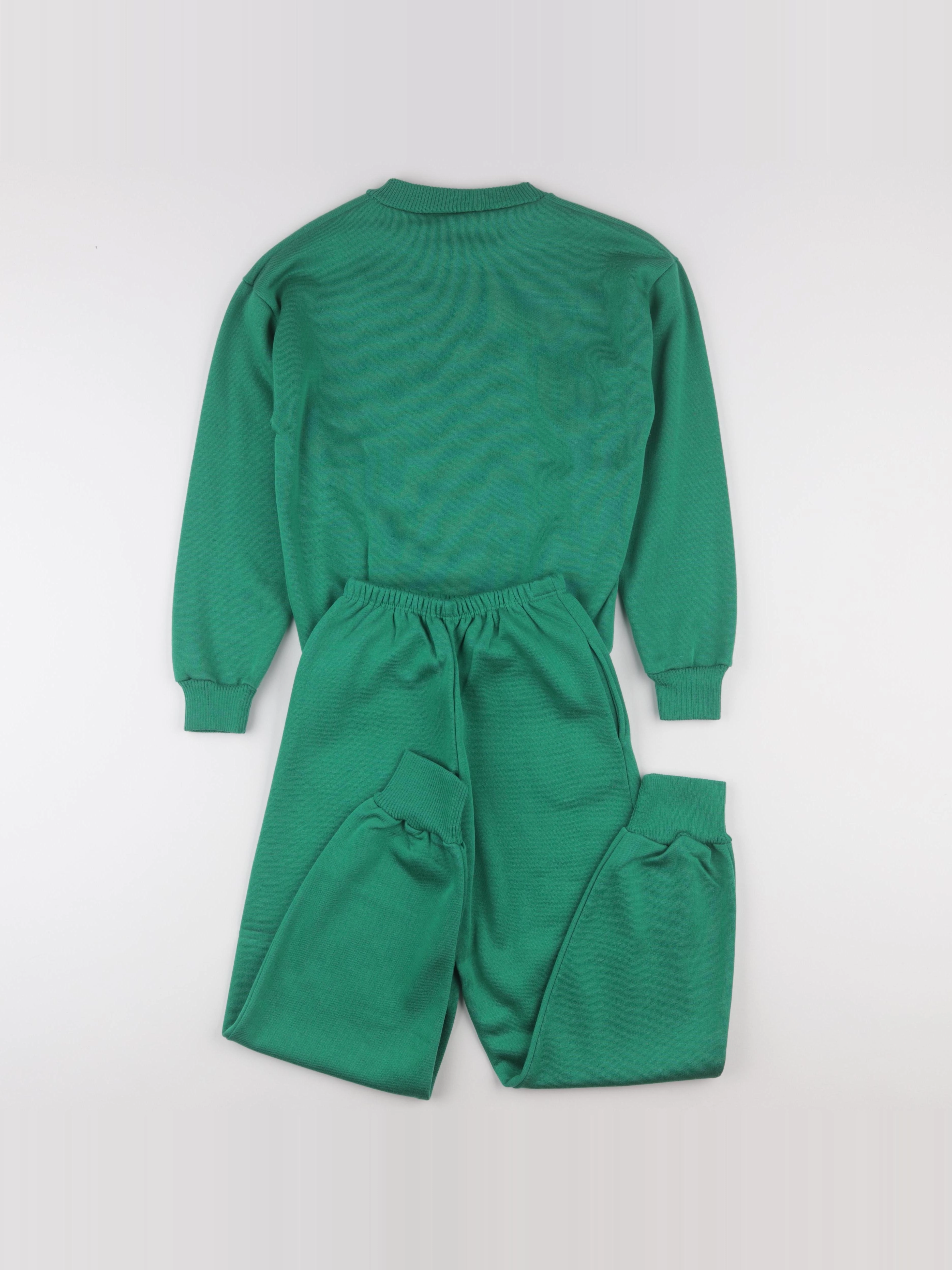 Vintage - ensemble vert - 8 ans