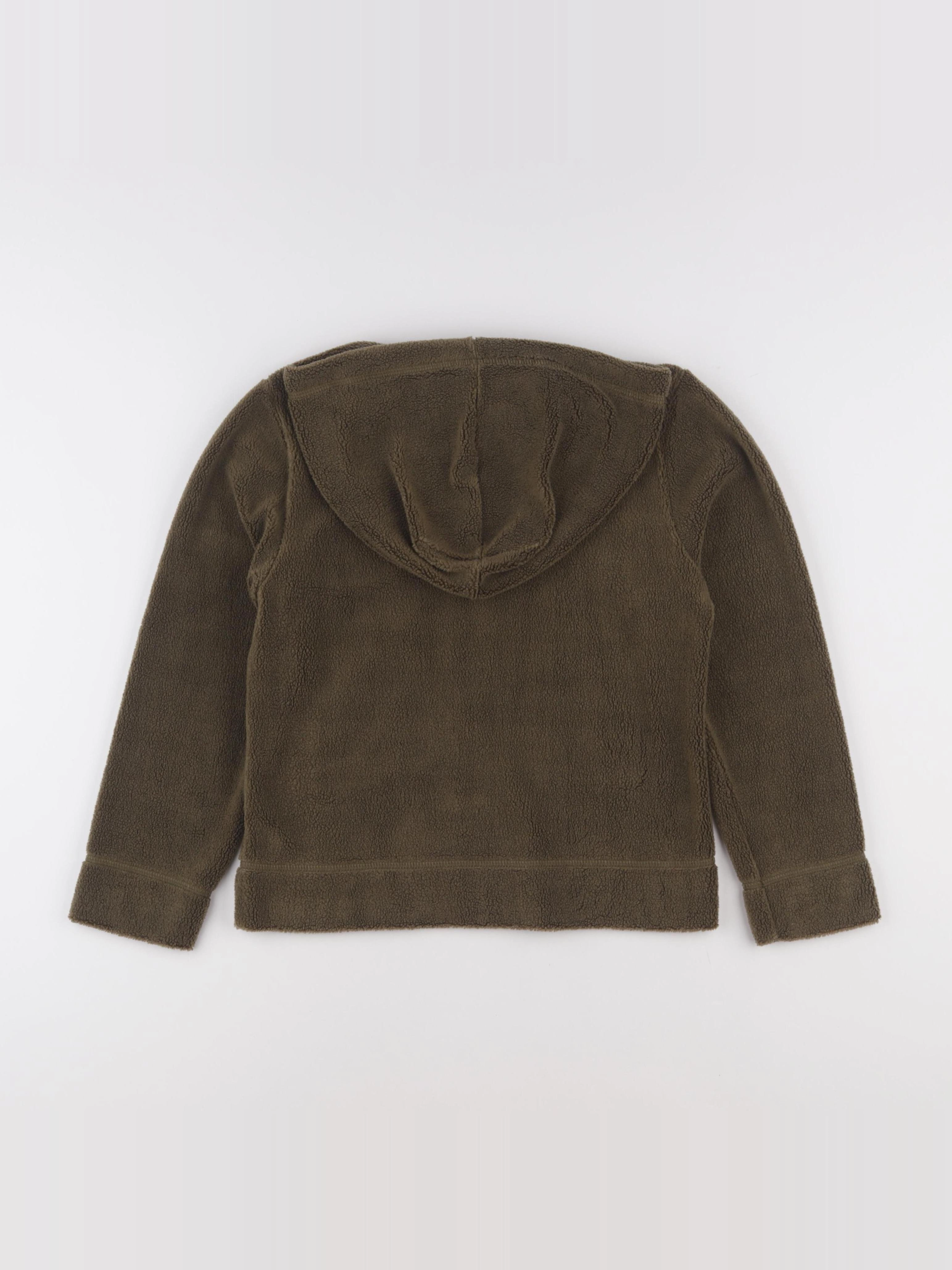 Vintage - polaire vert - 10 ans