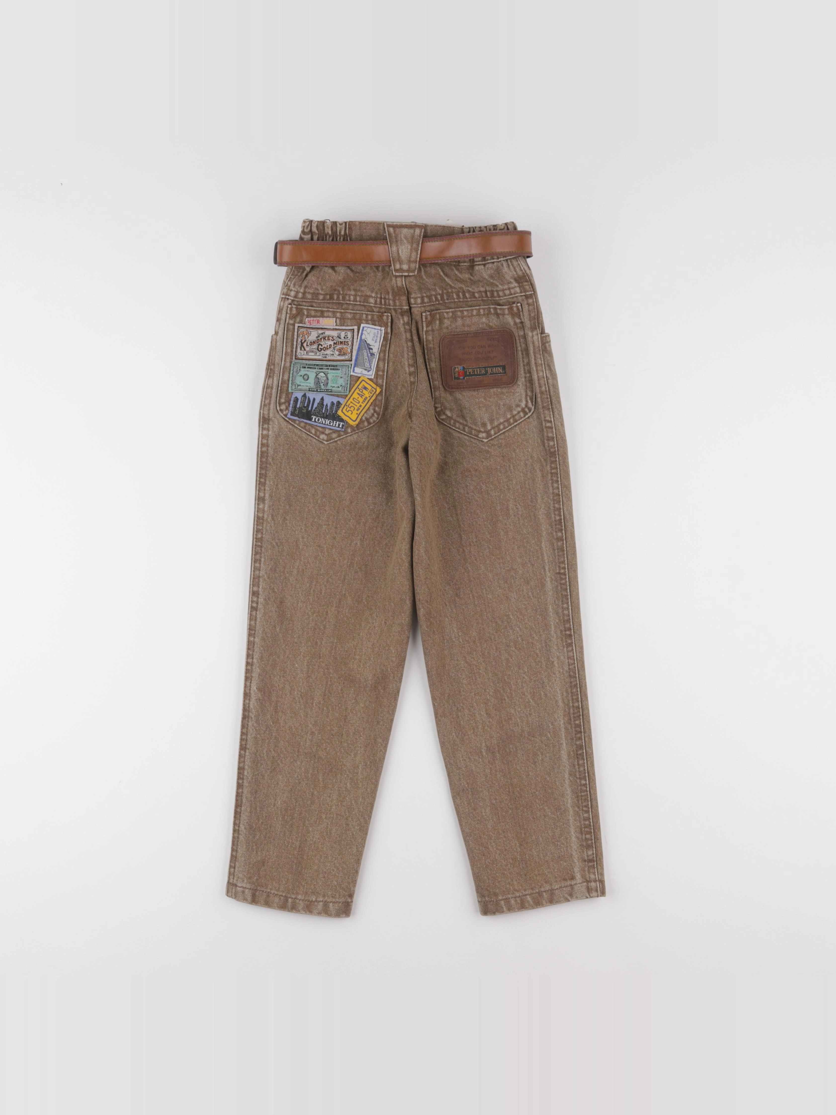 Vintage - jean marron - 4 ans