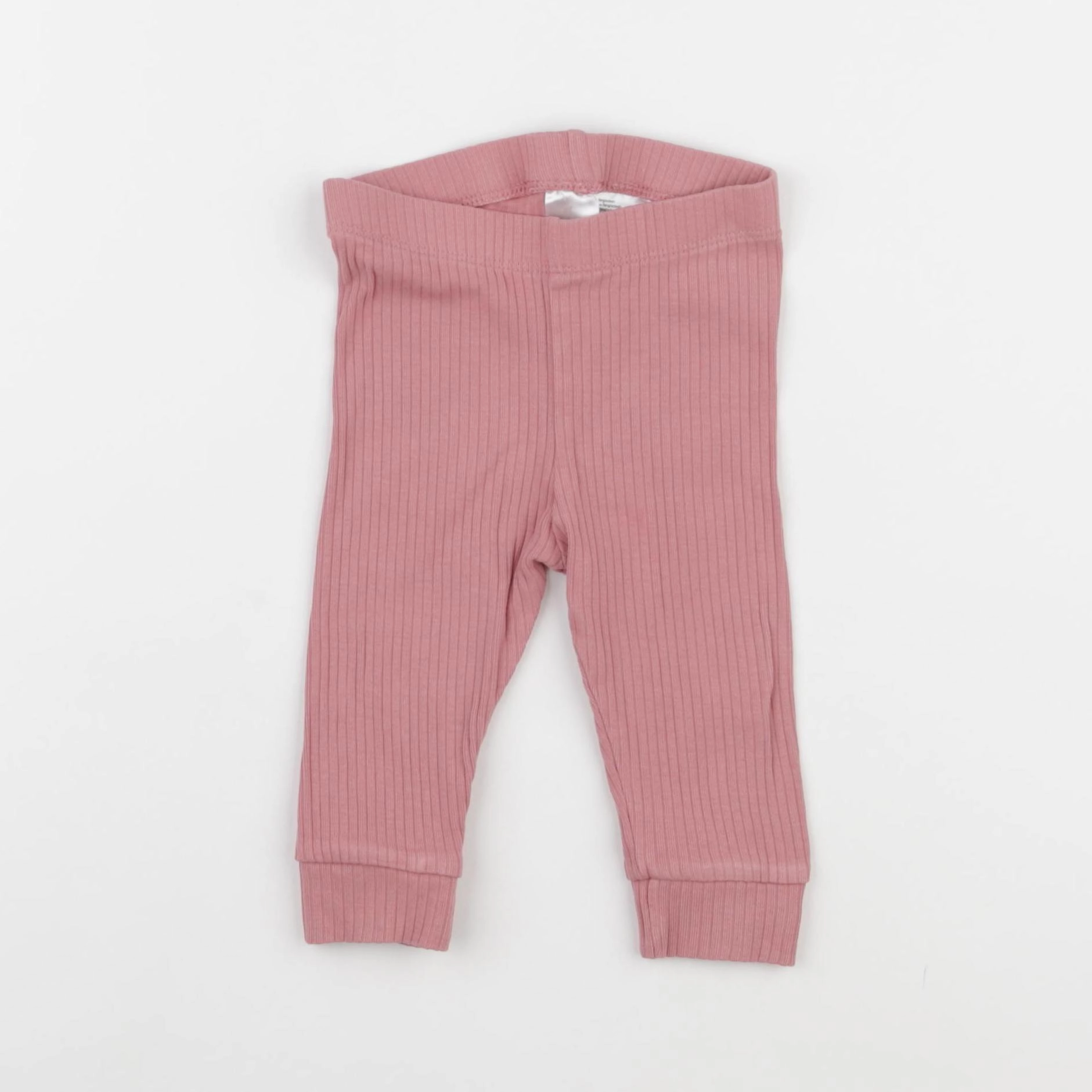 H&M - legging rose - 3/6 mois