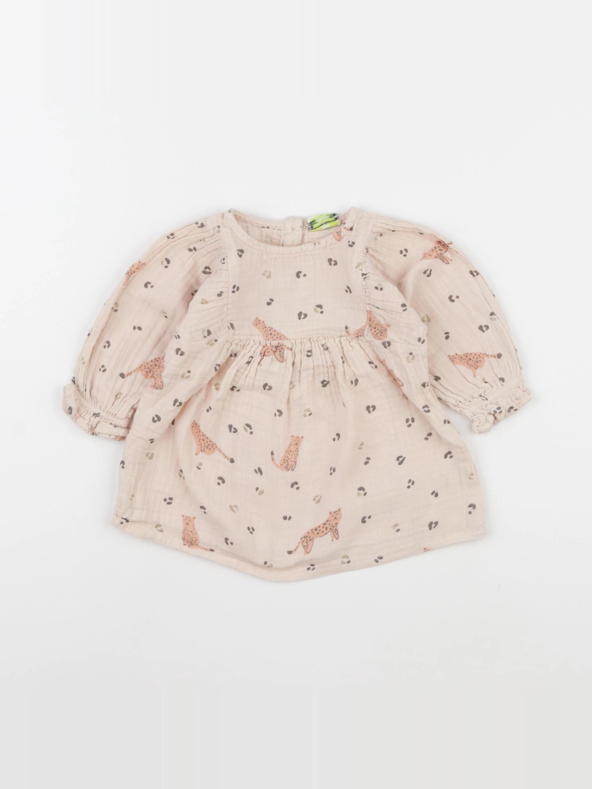 Tape à l'oeil - robe rose - 6 mois