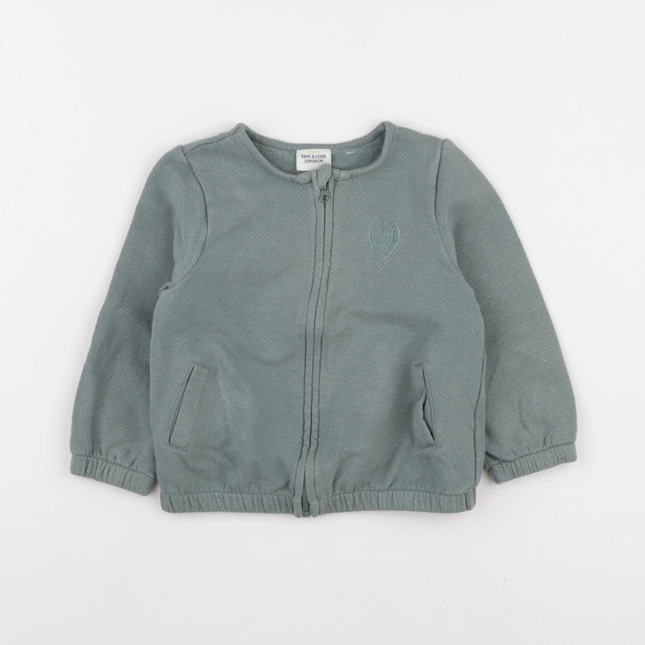 Tape à l'oeil - sweat bleu - 24 mois