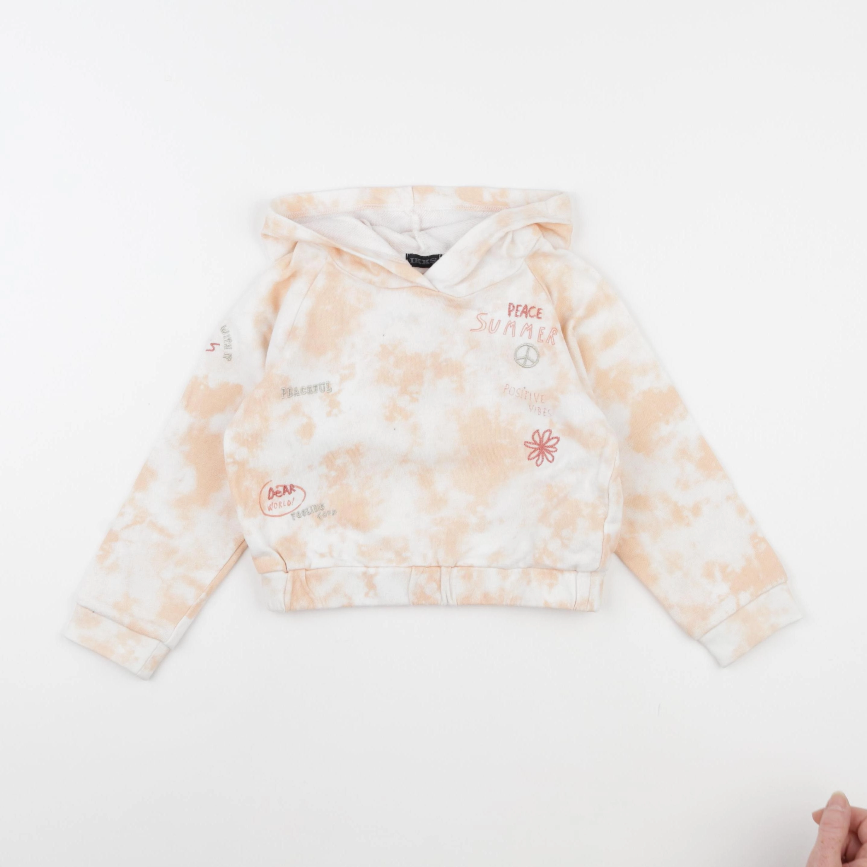 IKKS - sweat beige - 4 ans