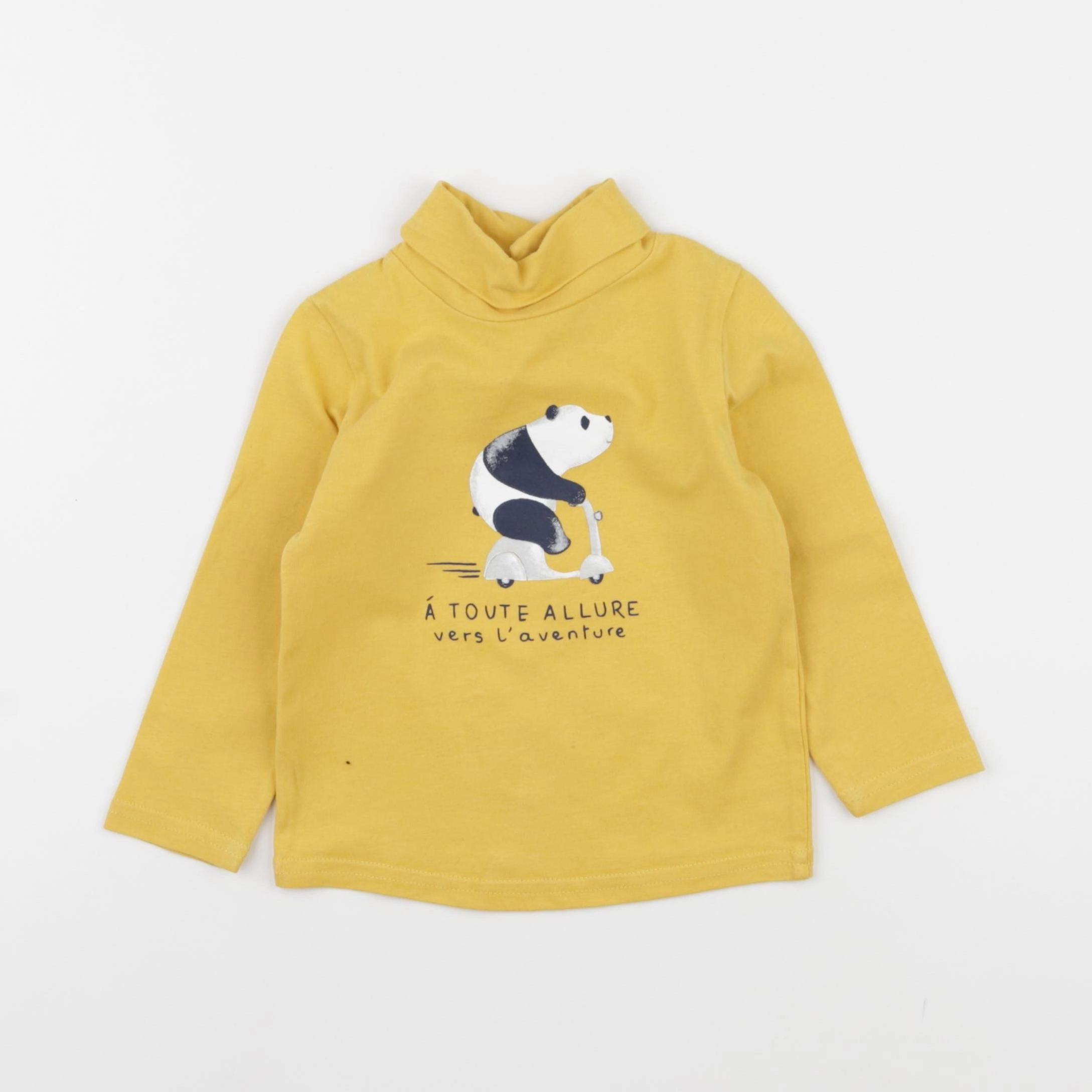 Tape à l'oeil - sous-pull jaune - 18 mois