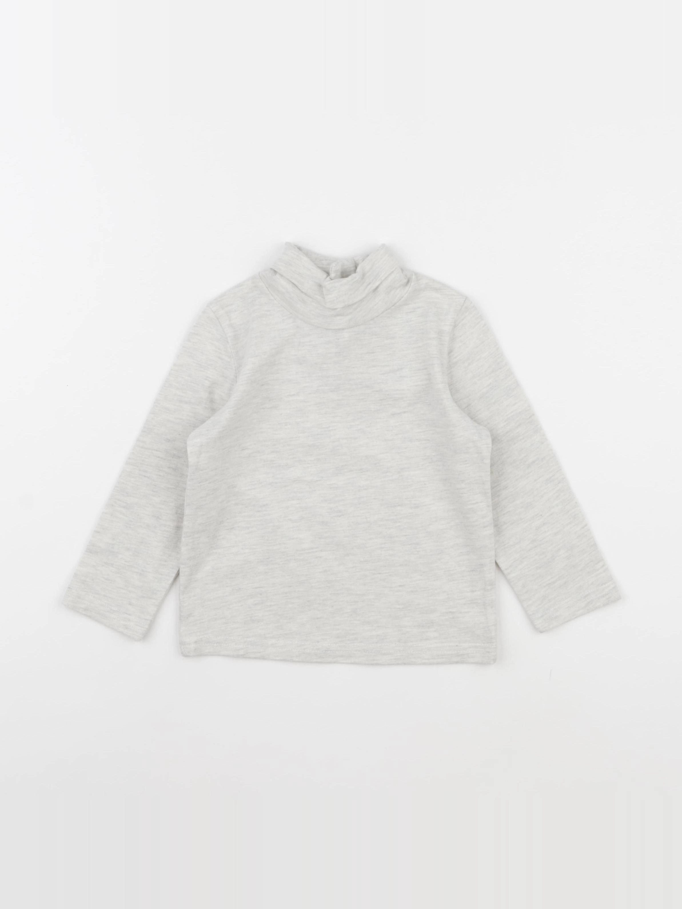 Tape à l'oeil - sous-pull gris - 18 mois