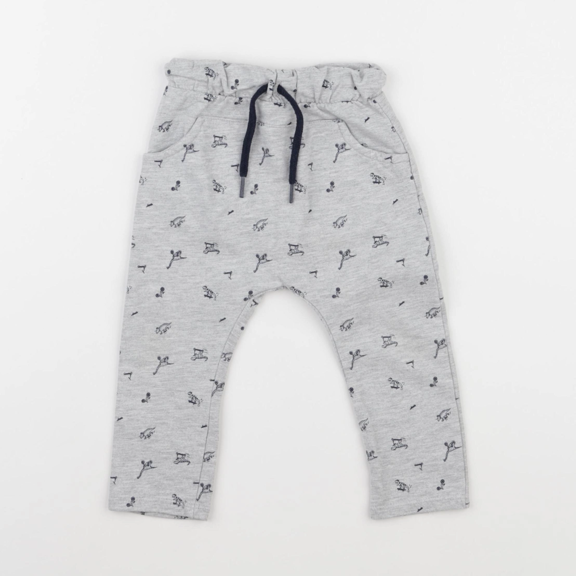 Vertbaudet - jogging gris - 18 mois