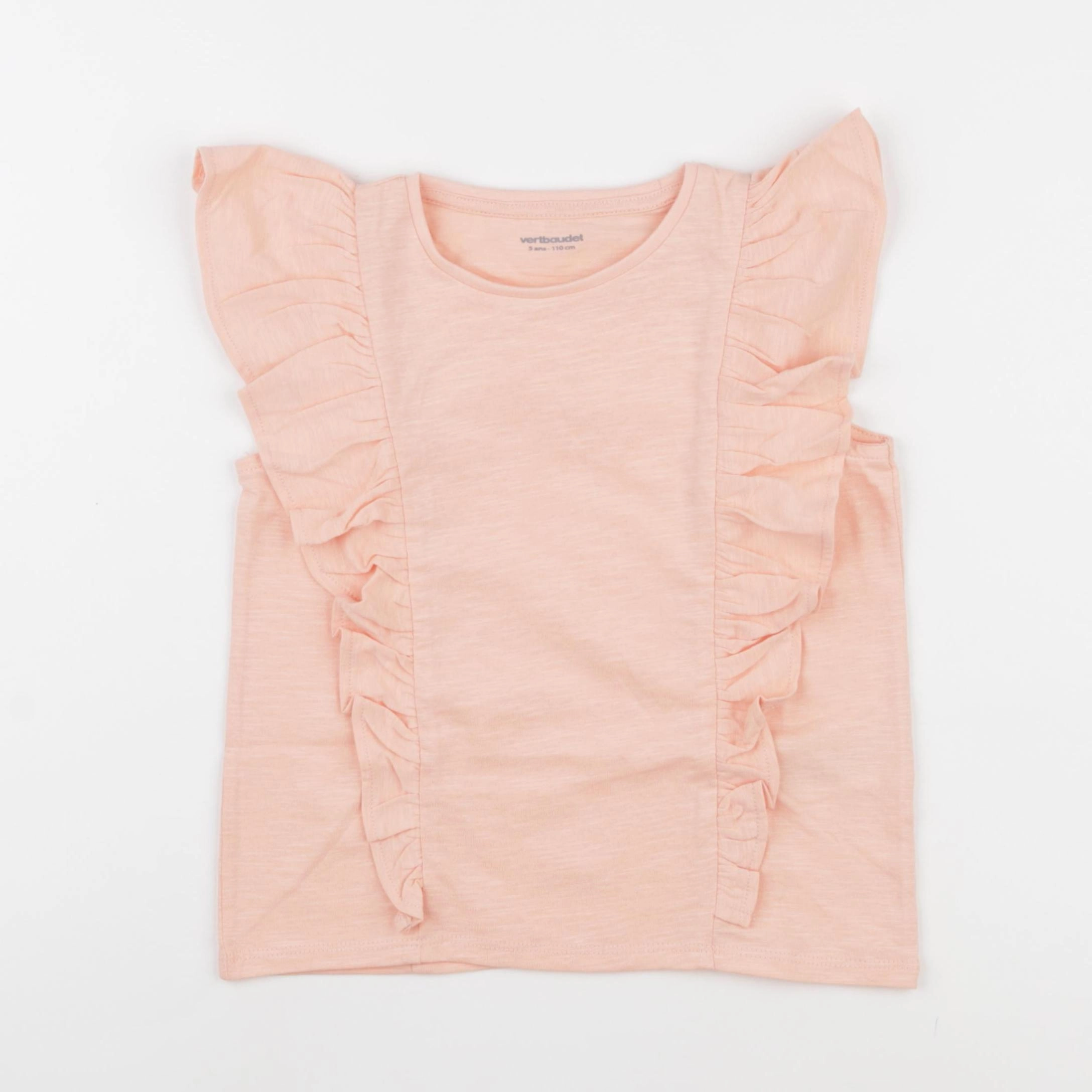 Vertbaudet - débardeur orange - 5 ans