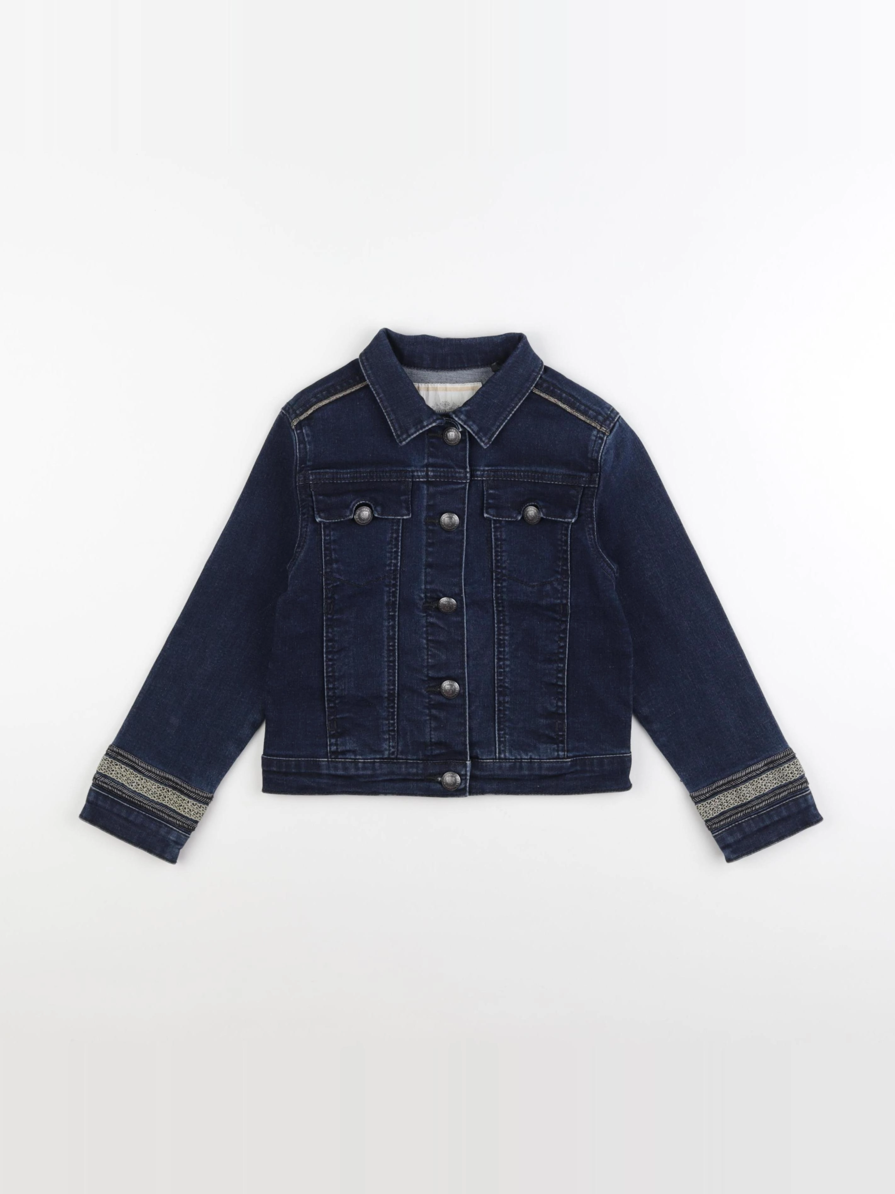 IKKS - veste bleu - 6 ans