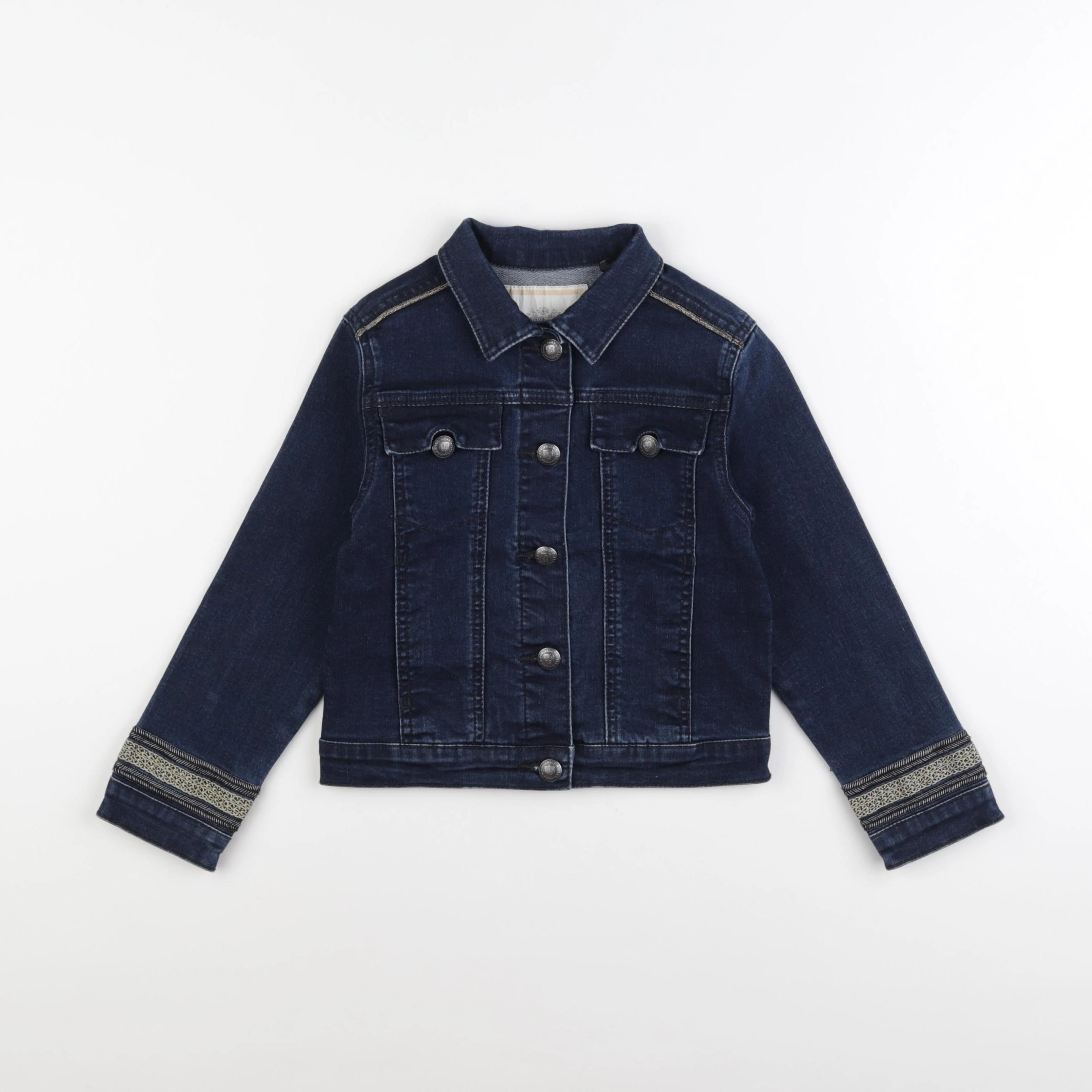 IKKS - veste bleu - 6 ans