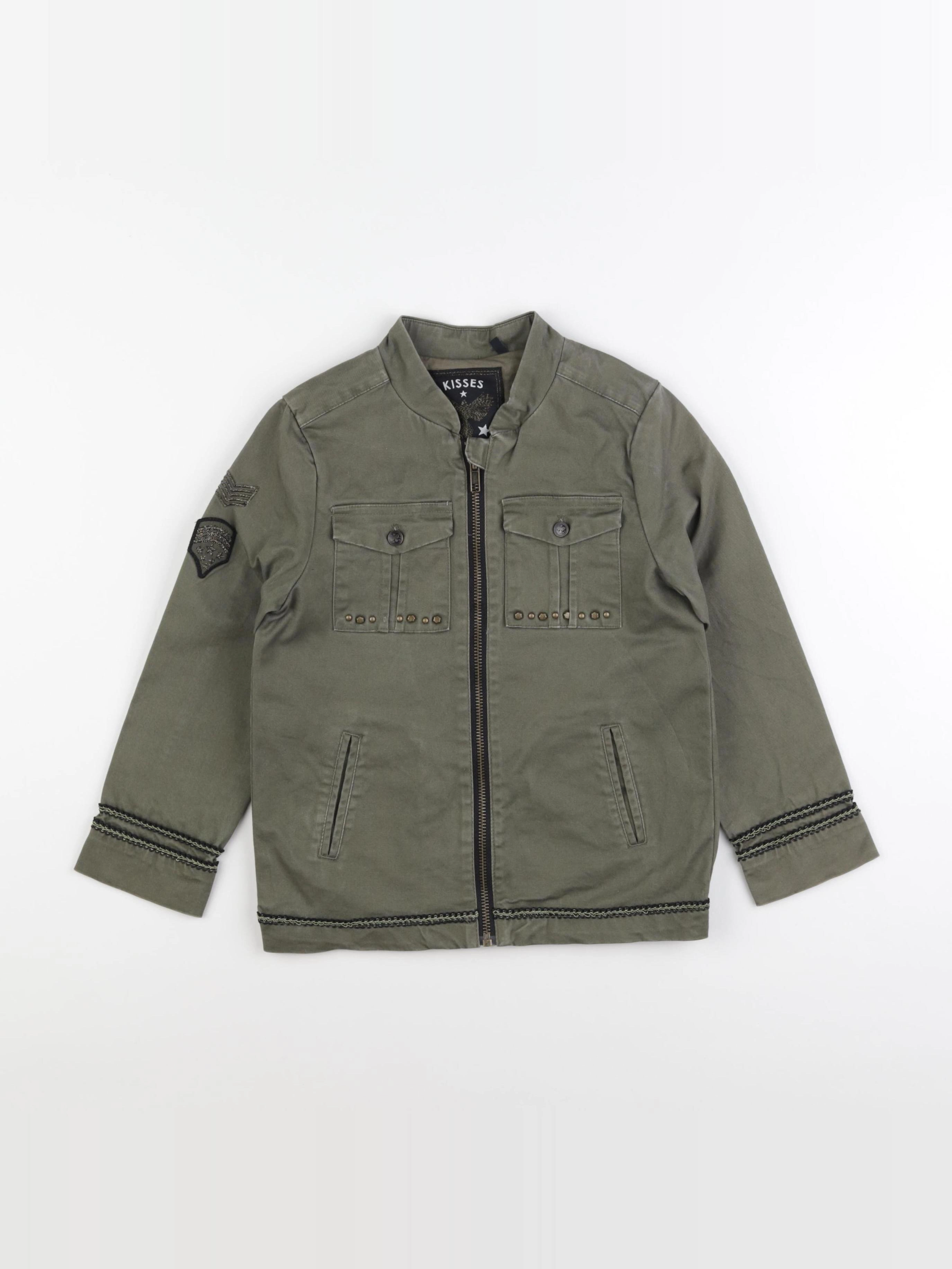 IKKS - veste vert - 6 ans