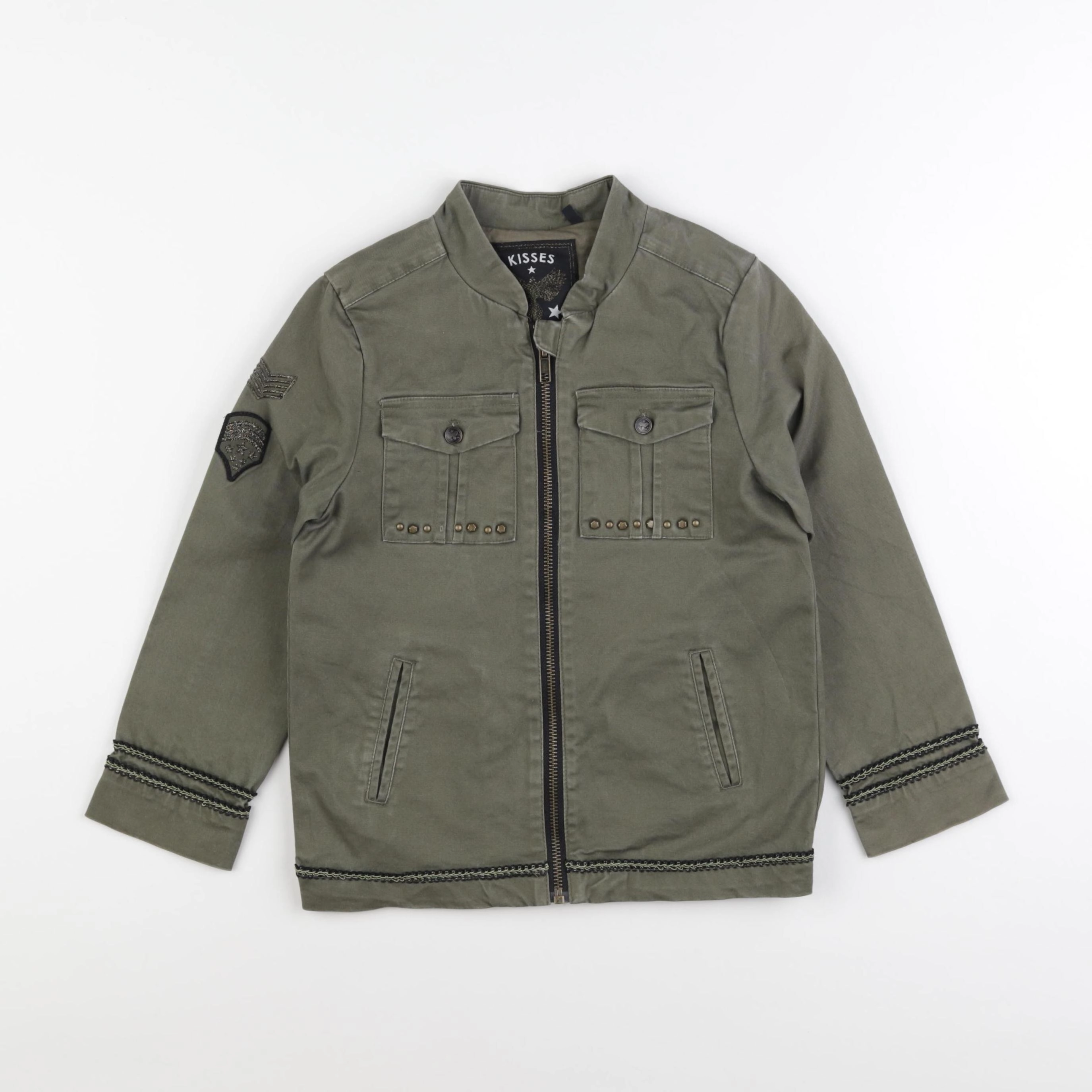 IKKS - veste vert - 6 ans
