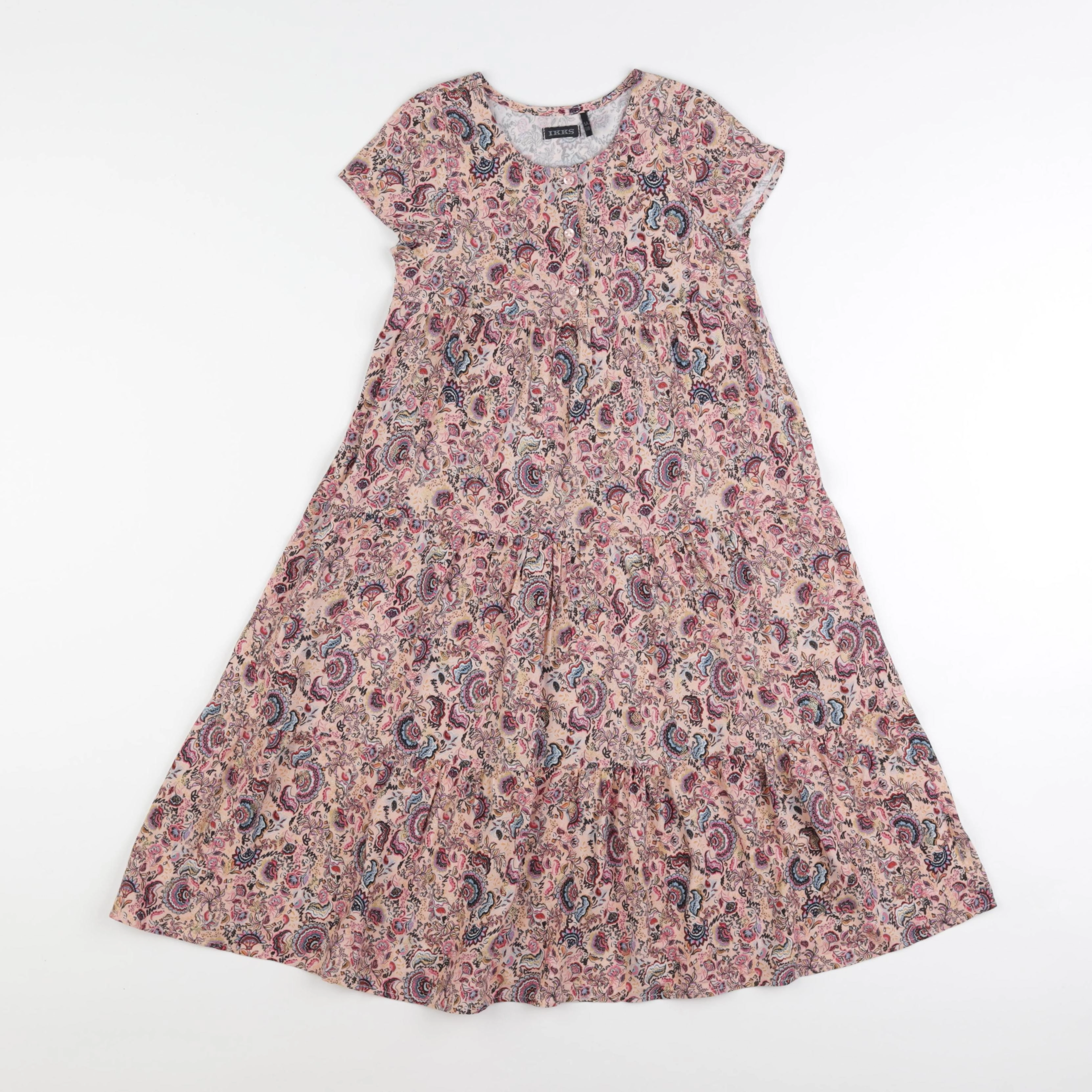 IKKS - robe rose - 5 ans