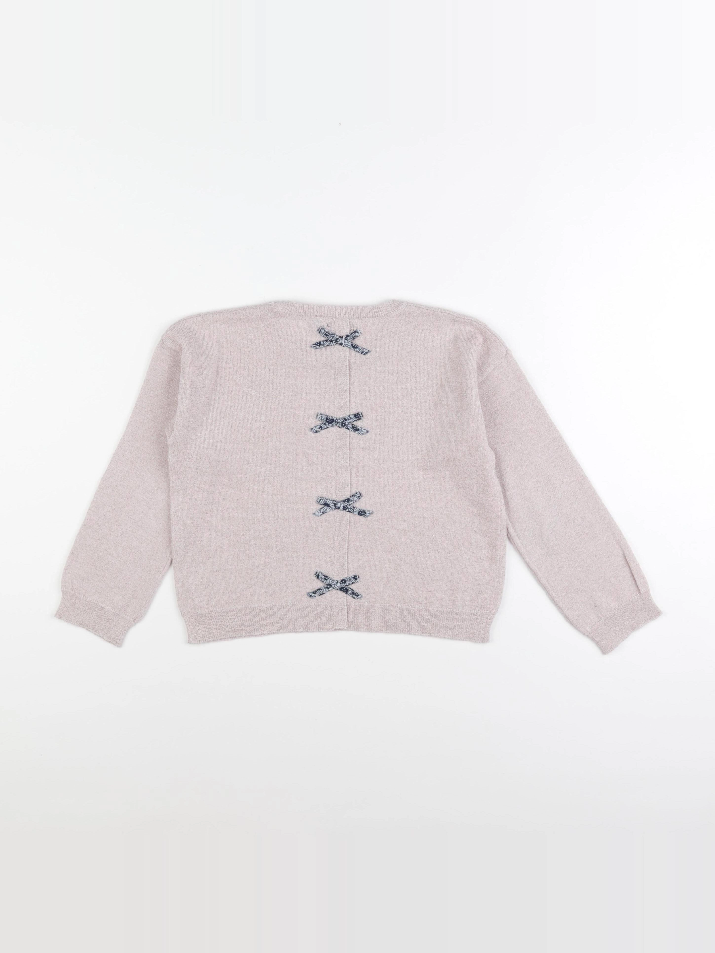 IKKS - pull rose - 6 ans