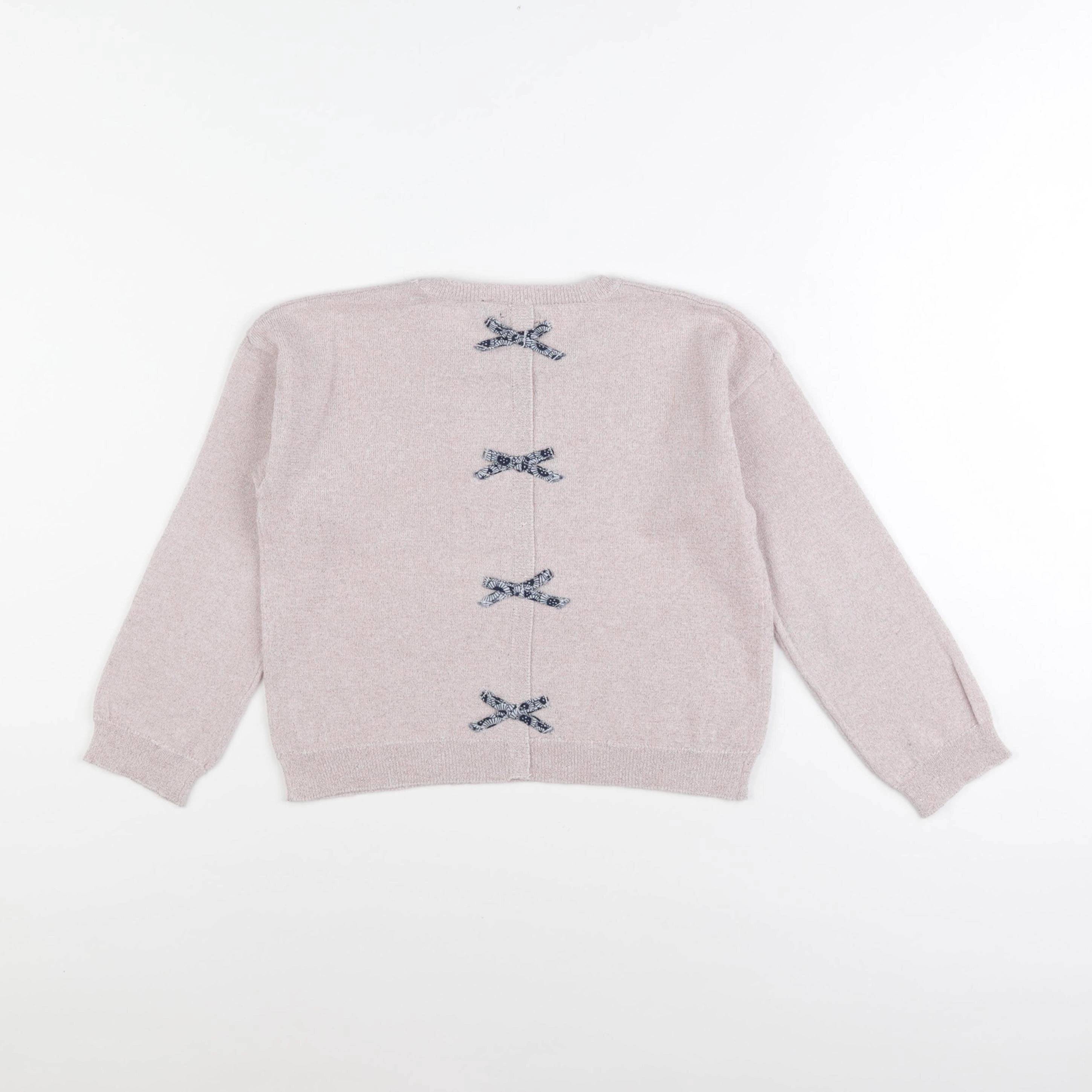 IKKS - pull rose - 6 ans