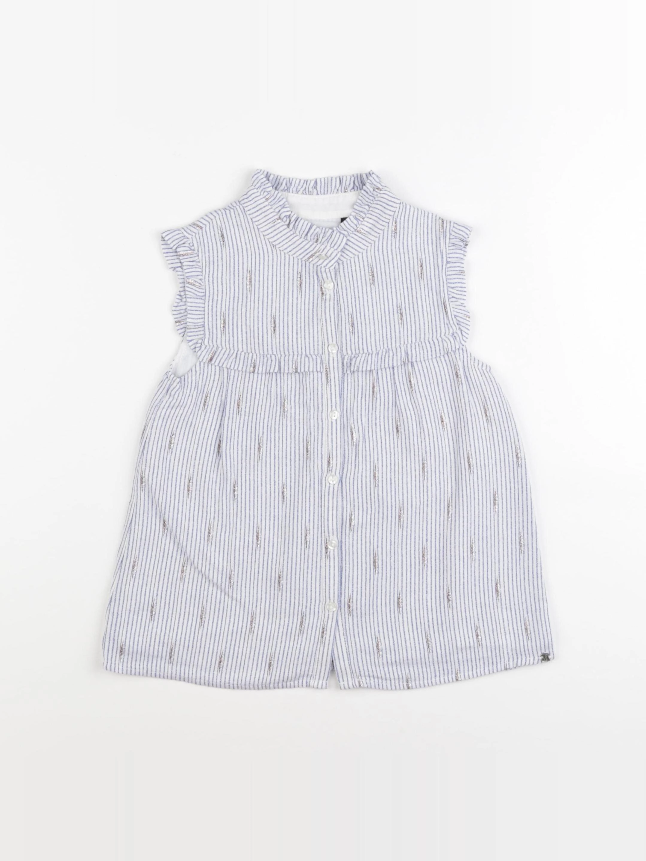 IKKS - robe bleu - 6 ans