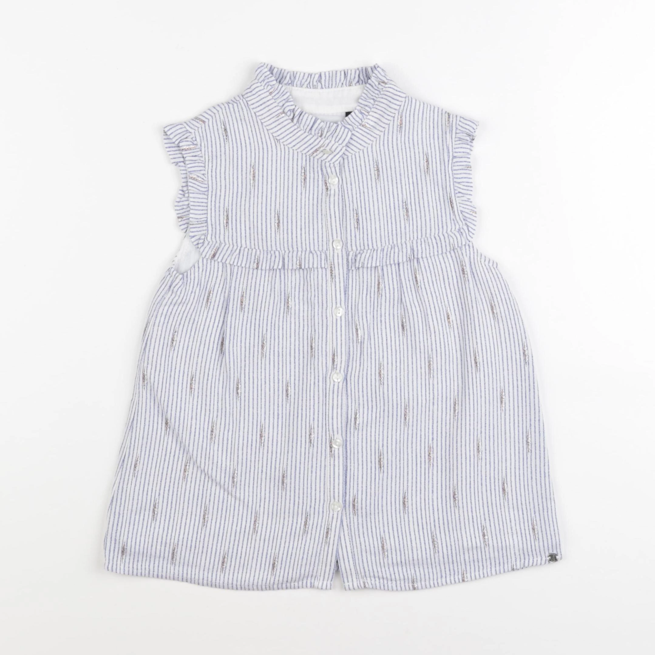 IKKS - robe bleu - 6 ans