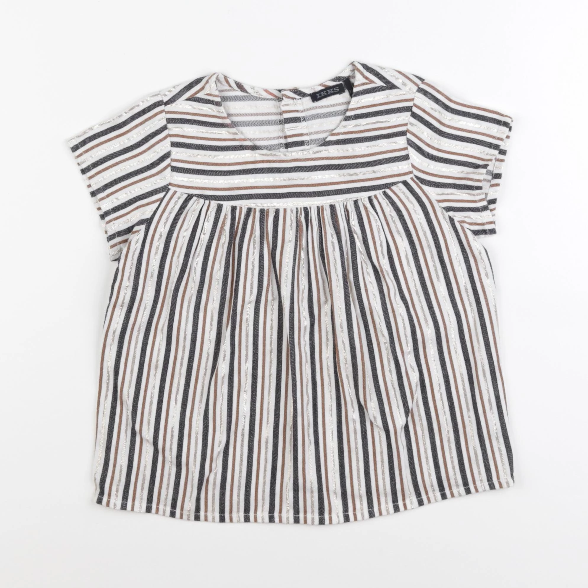 IKKS - blouse blanc - 6 ans