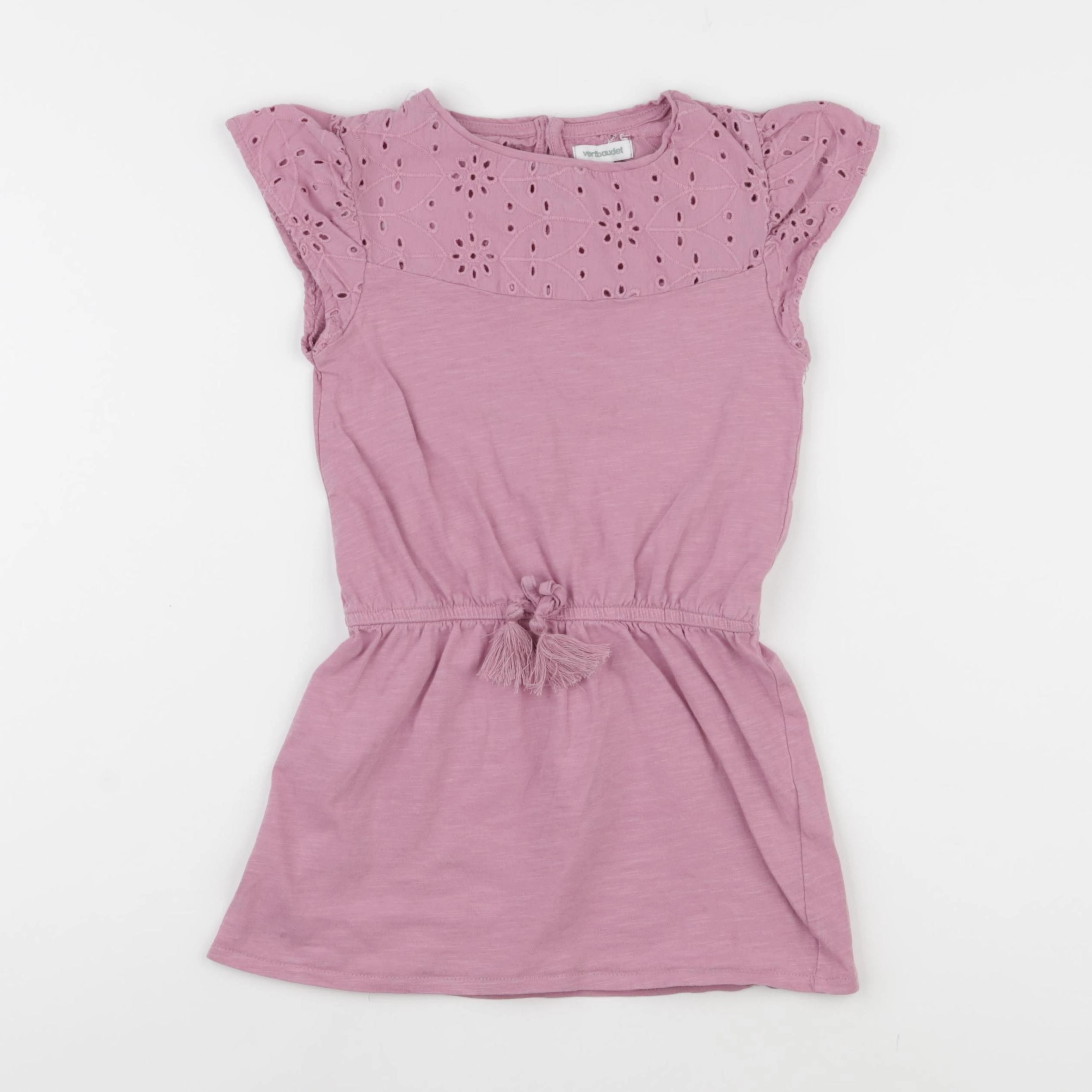 Vertbaudet - robe rose - 4 ans