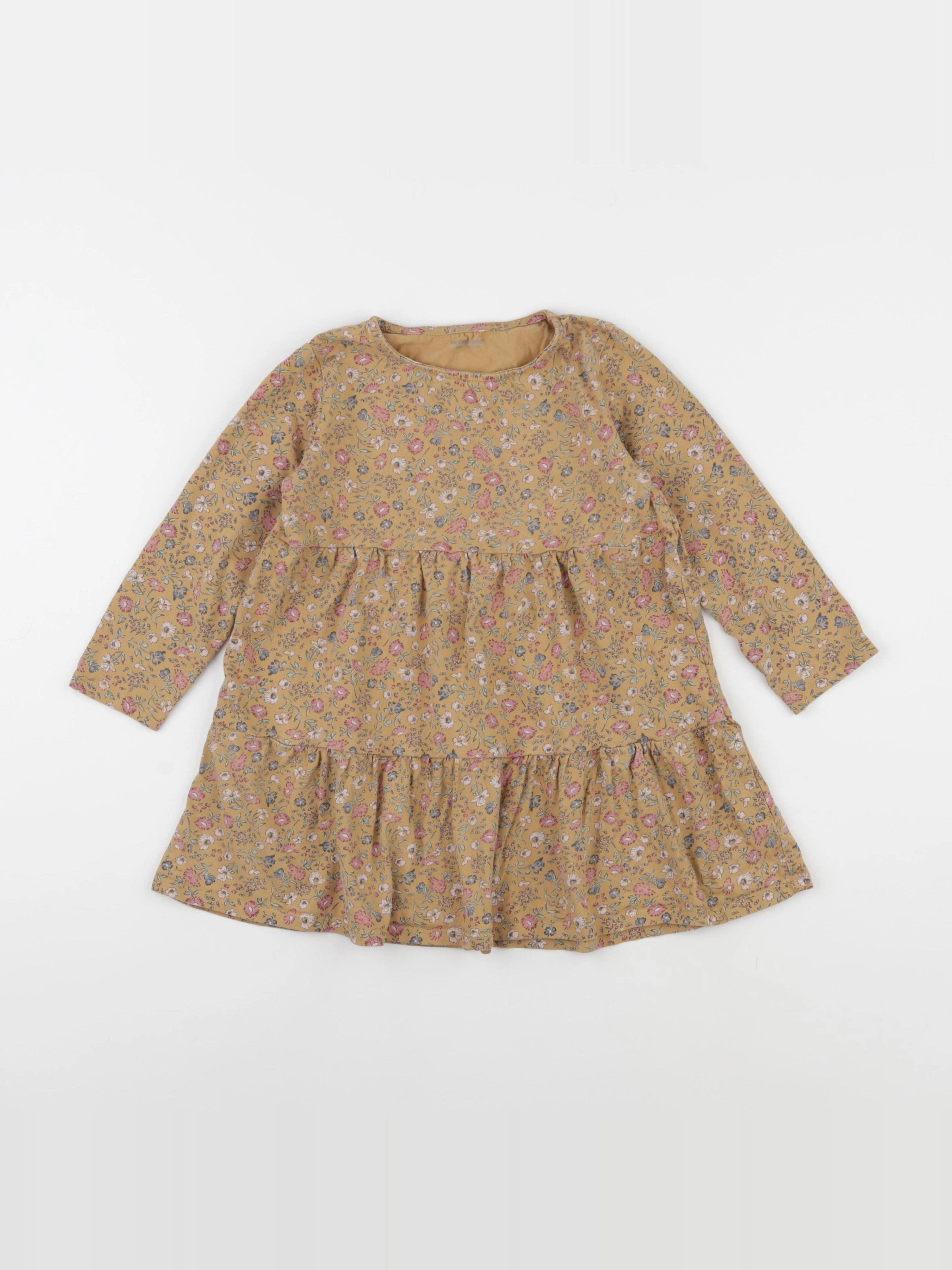 Vertbaudet - robe jaune - 5 ans