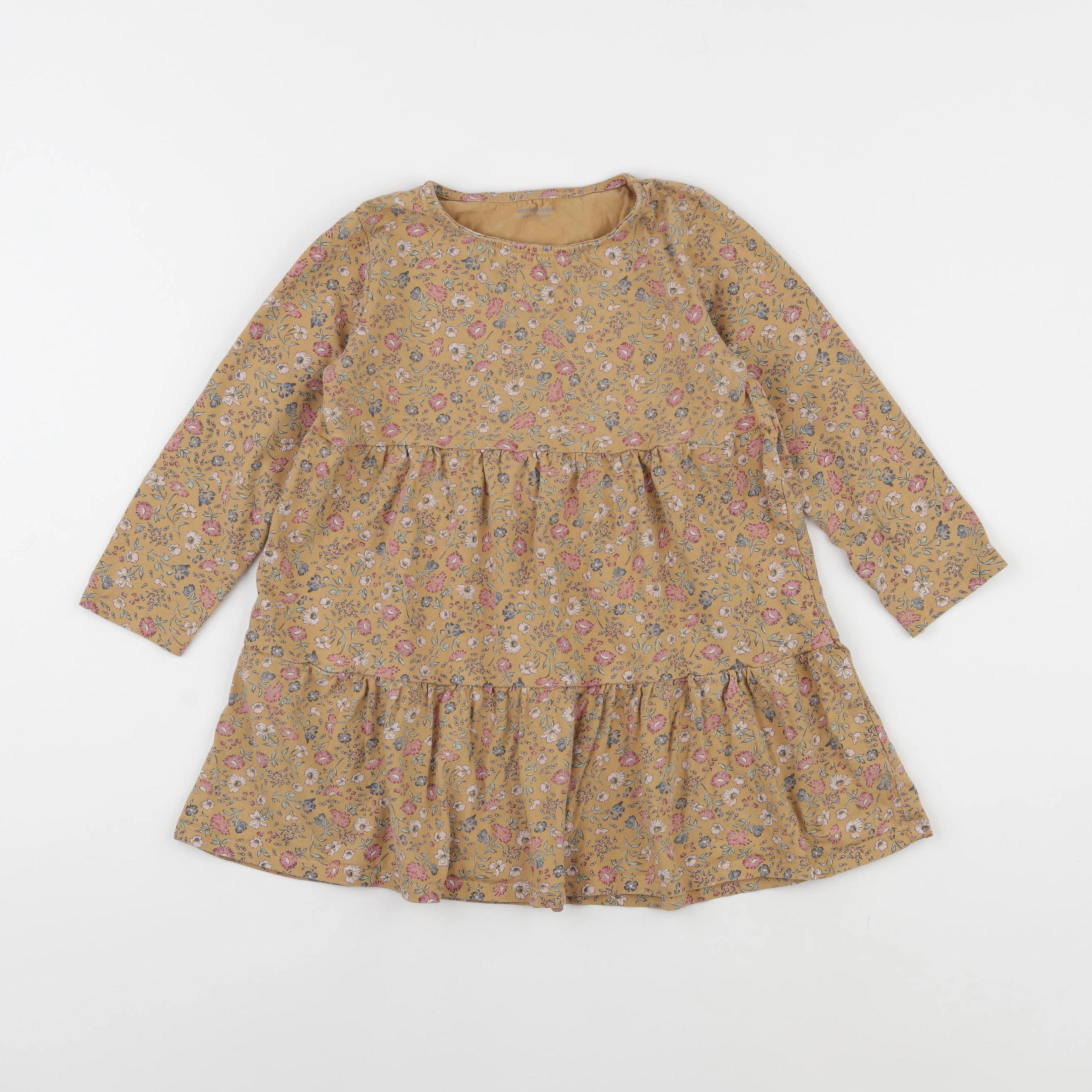 Vertbaudet - robe jaune - 5 ans