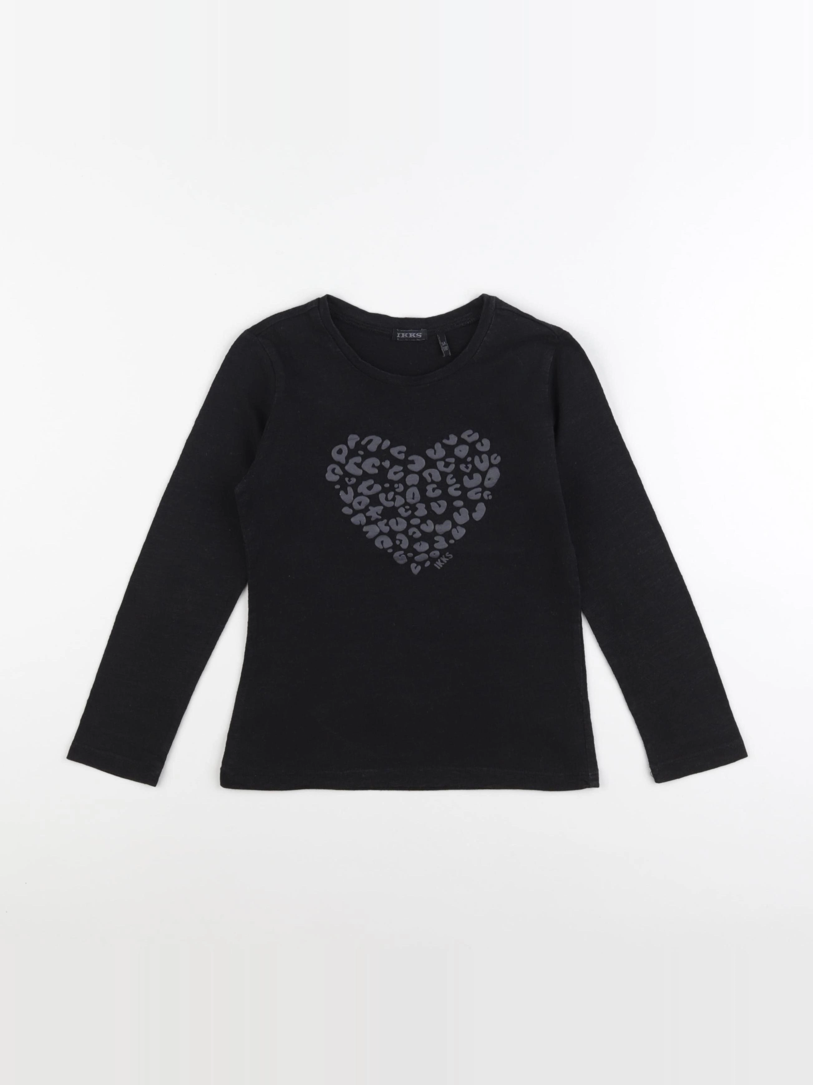 IKKS - tee-shirt noir - 5 ans
