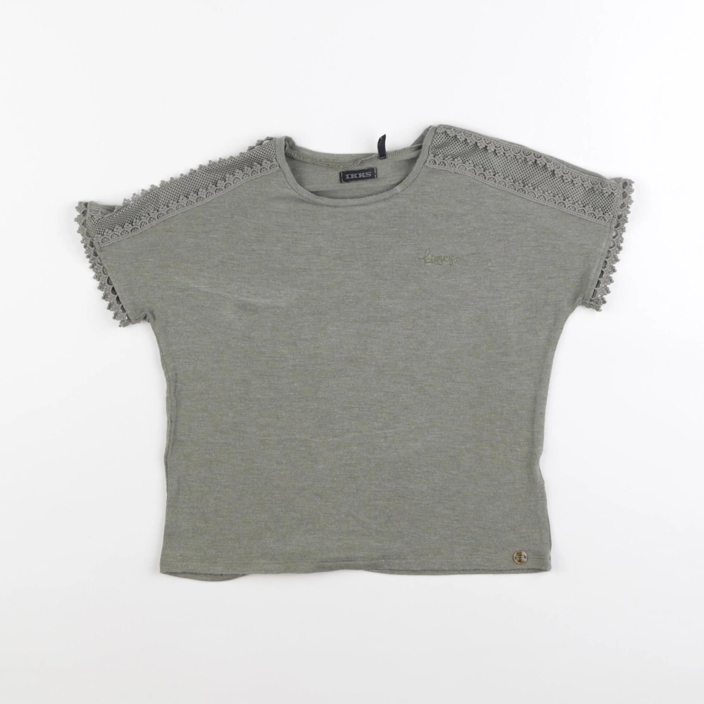 IKKS - tee-shirt vert - 6 ans