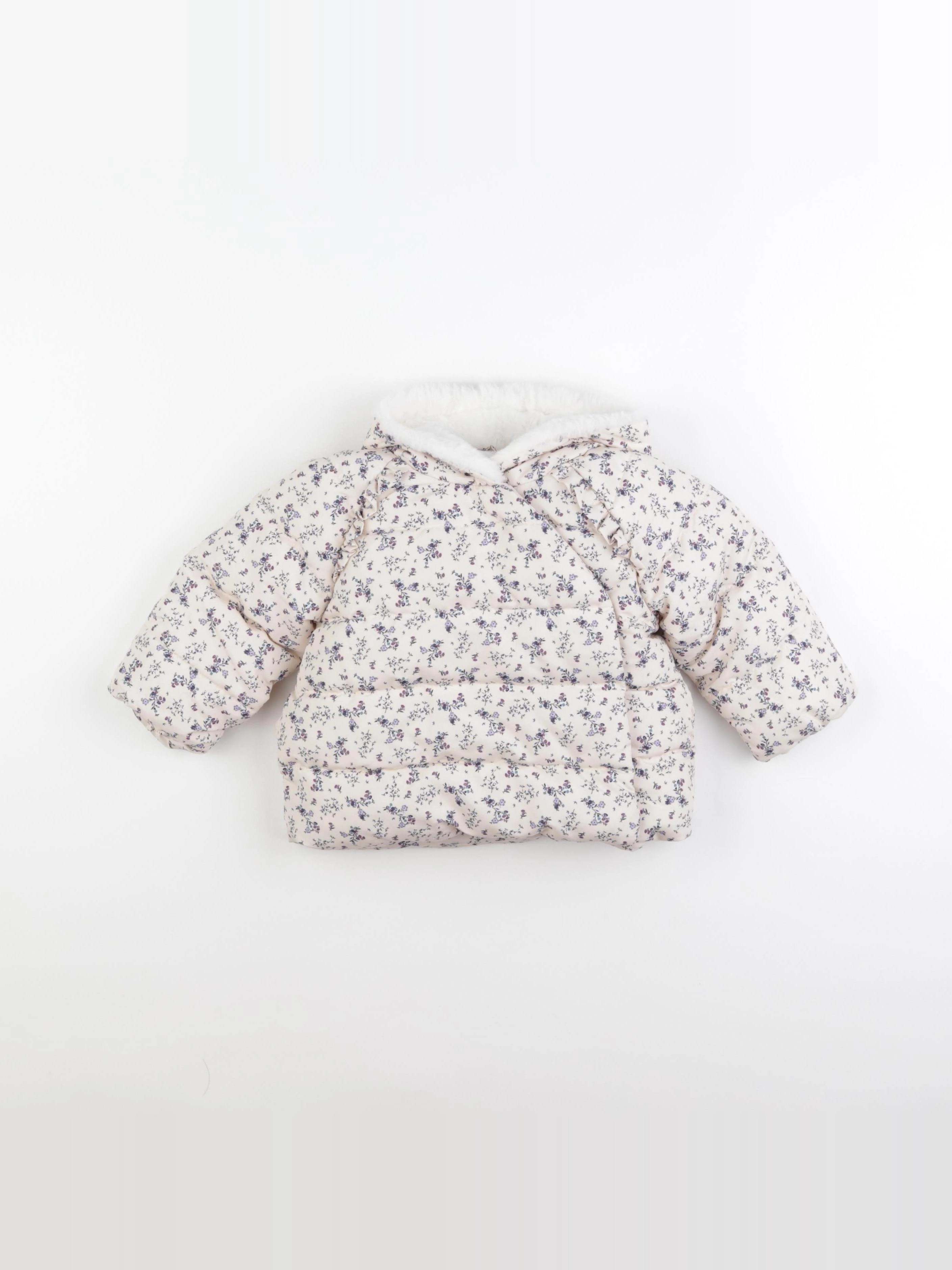 Vertbaudet - doudoune beige - 12 mois