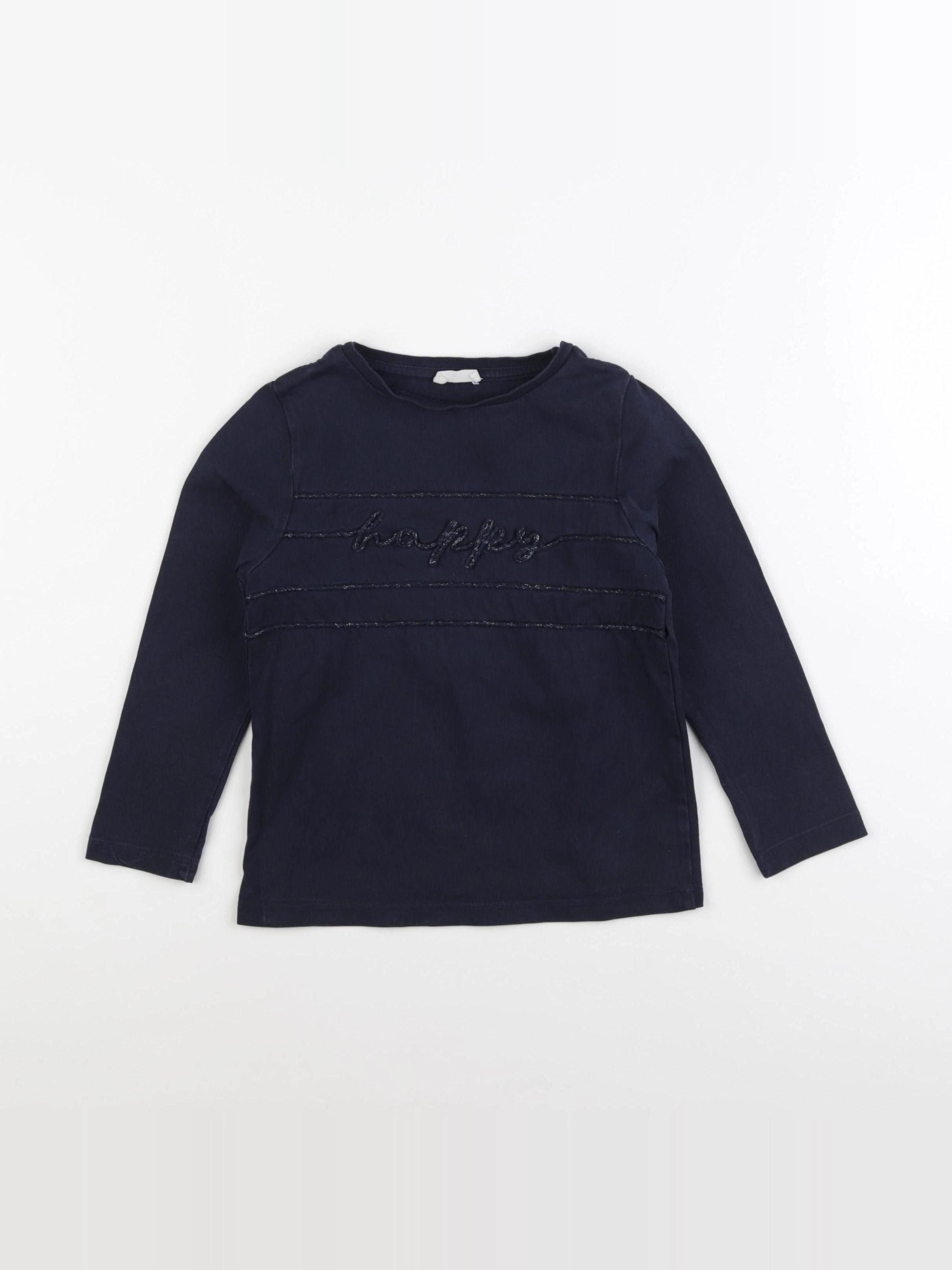Little Cigogne - tee-shirt bleu - 5 ans