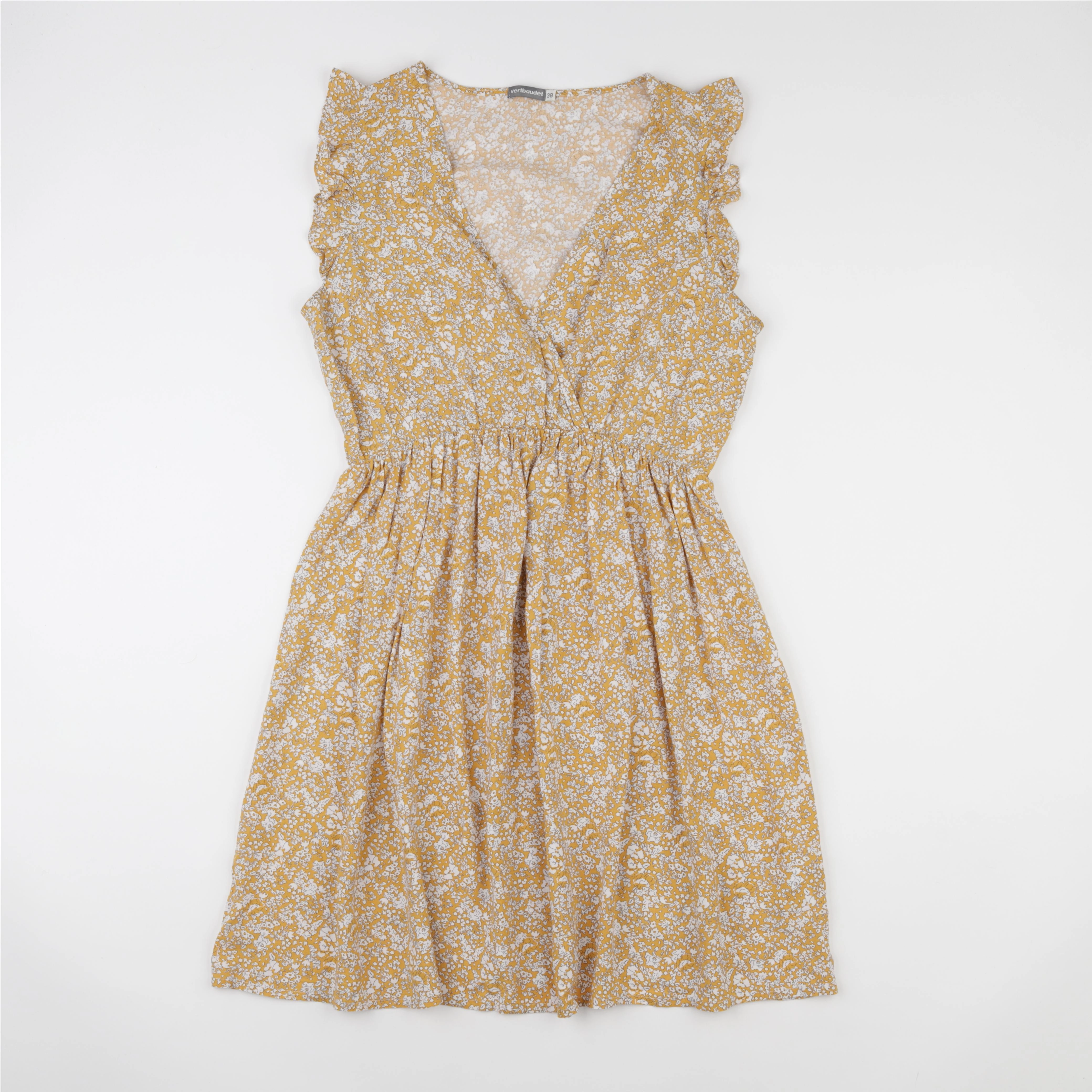 Vertbaudet - robe grossesse jaune - 38