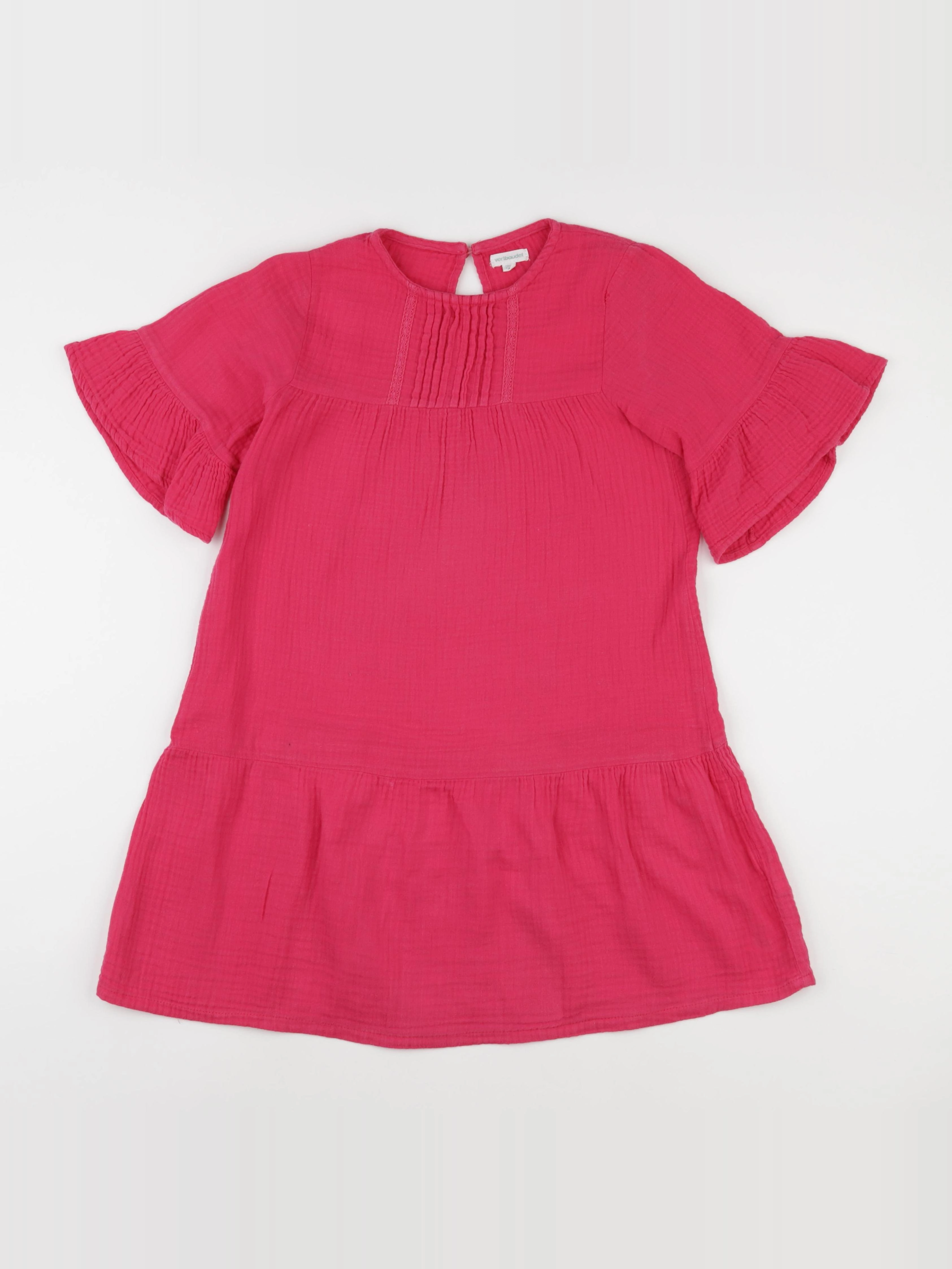 Vertbaudet - robe rose - 9 ans
