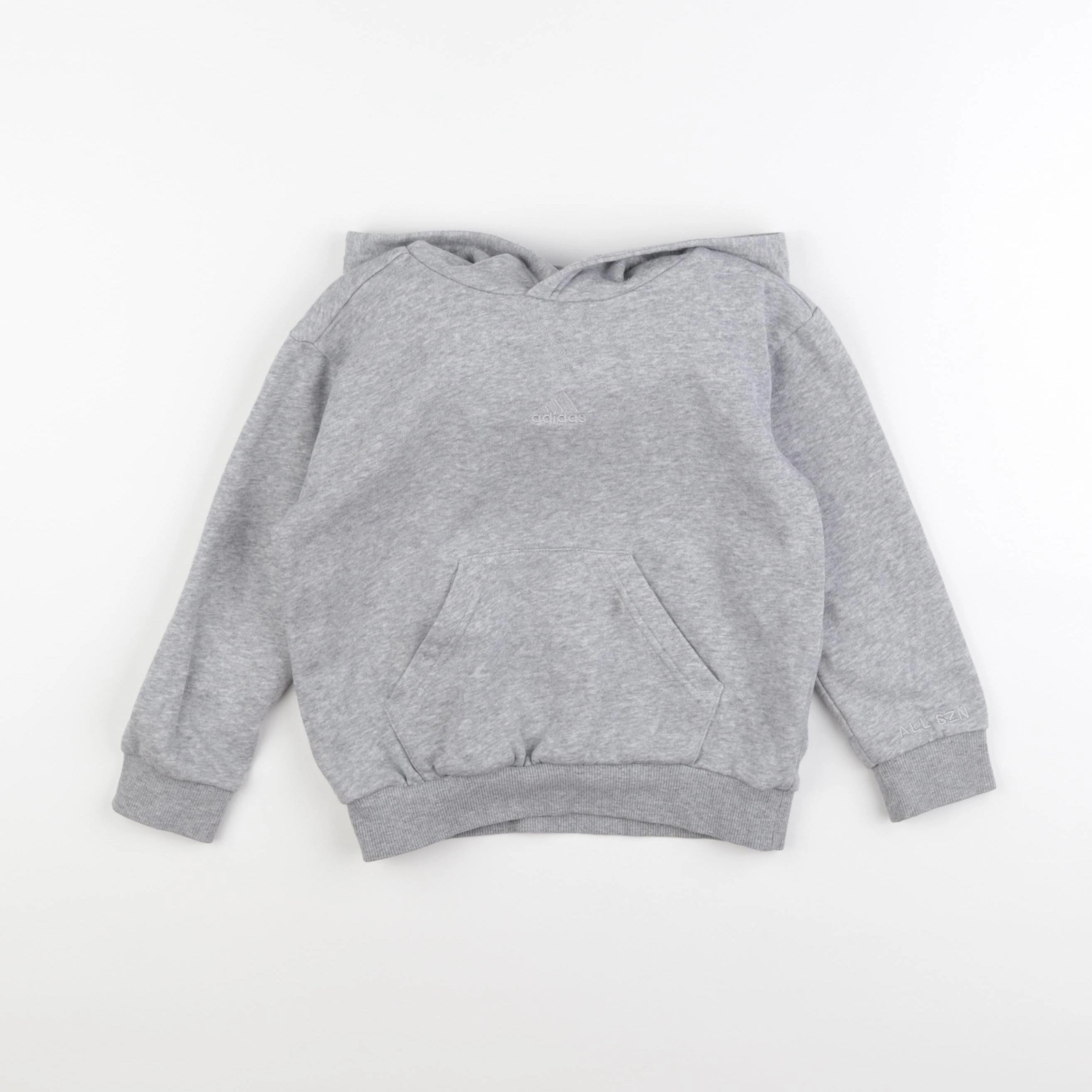 Adidas - sweat gris - 5/6 ans