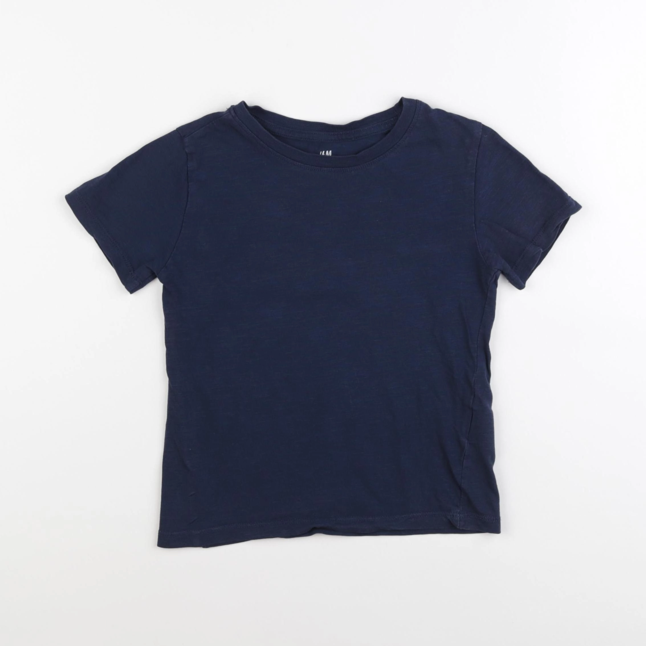 H&M - tee-shirt bleu - 4/6 ans