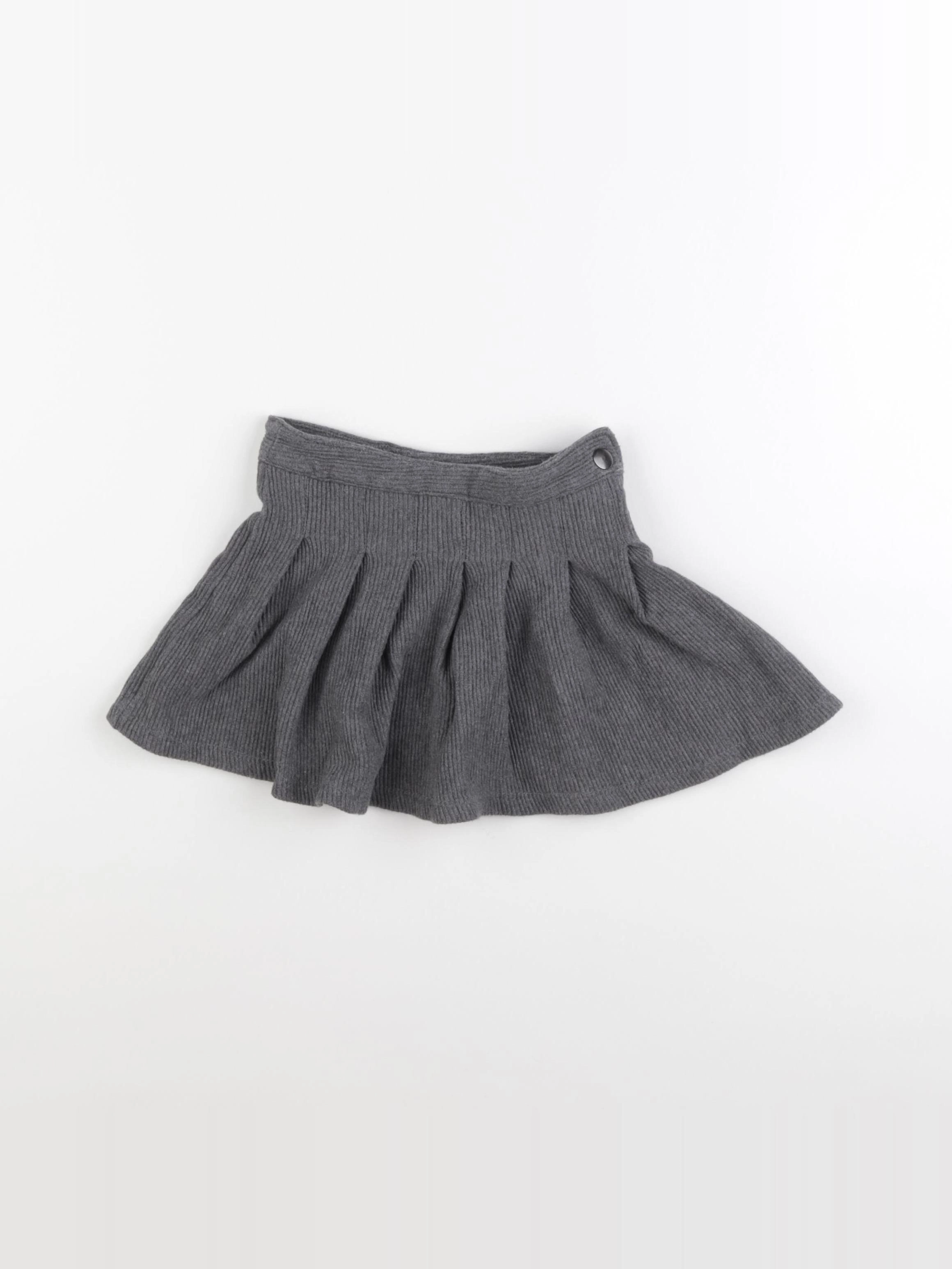 Zara - jupe gris - 5 ans