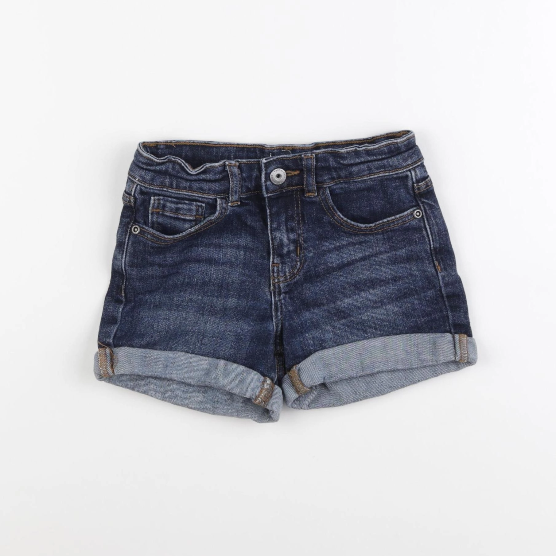 Vertbaudet - short bleu - 6 ans