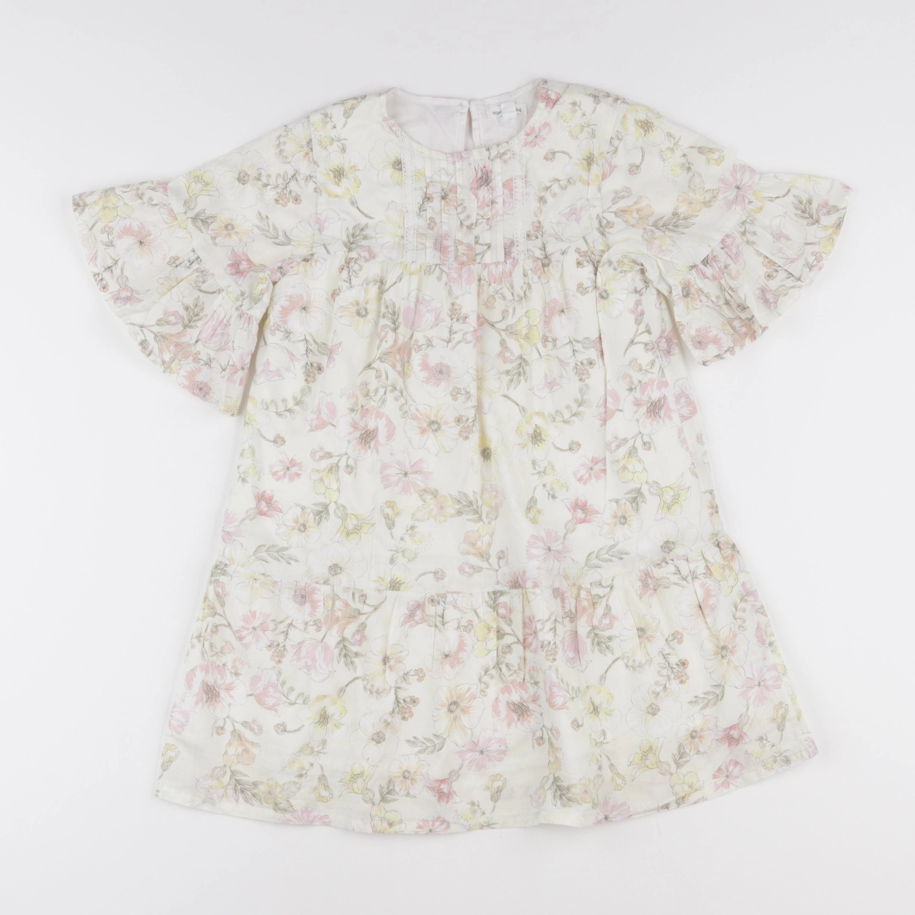 Vertbaudet - robe multicolore - 7 ans