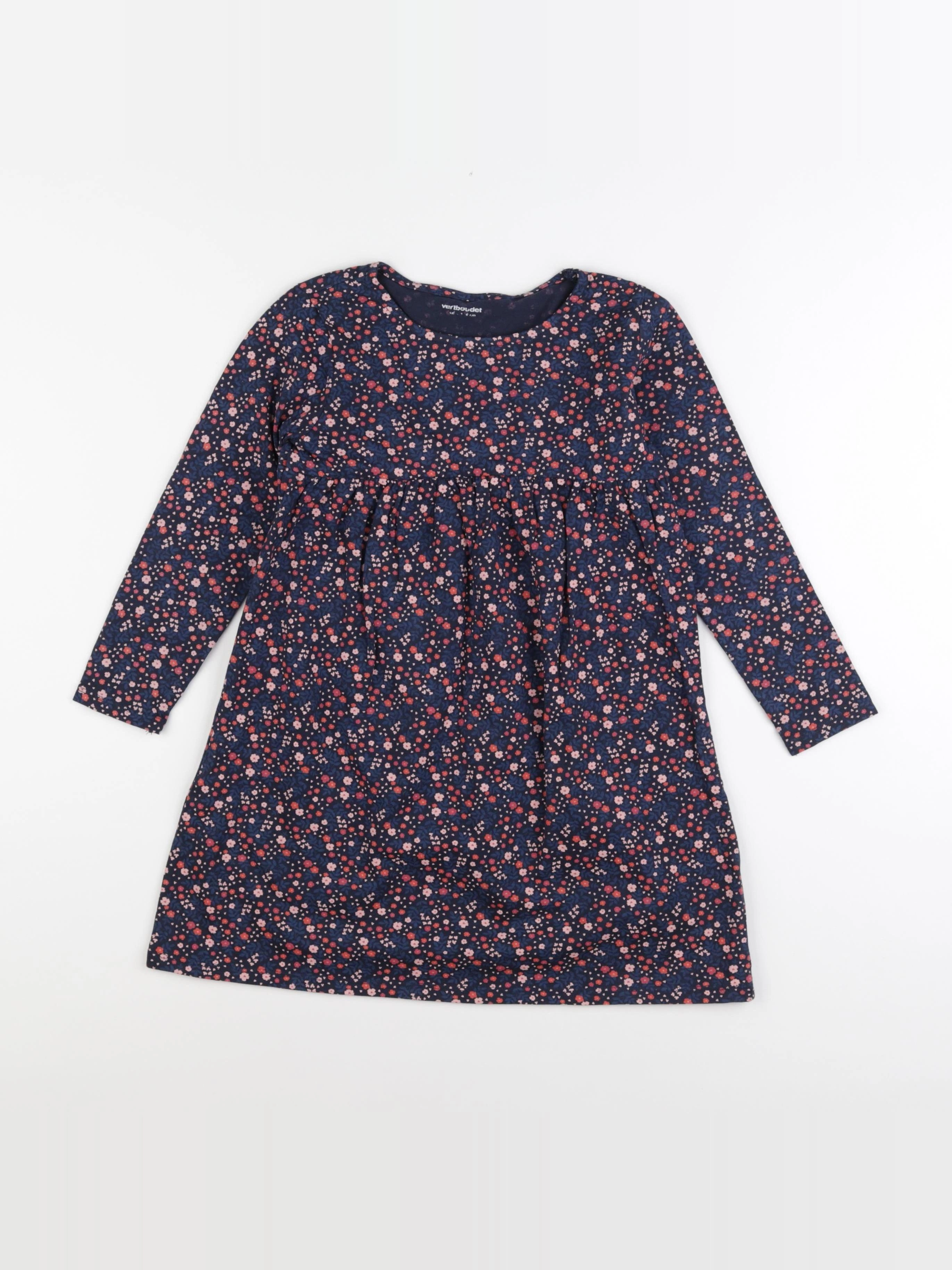 Vertbaudet - robe bleu - 6 ans