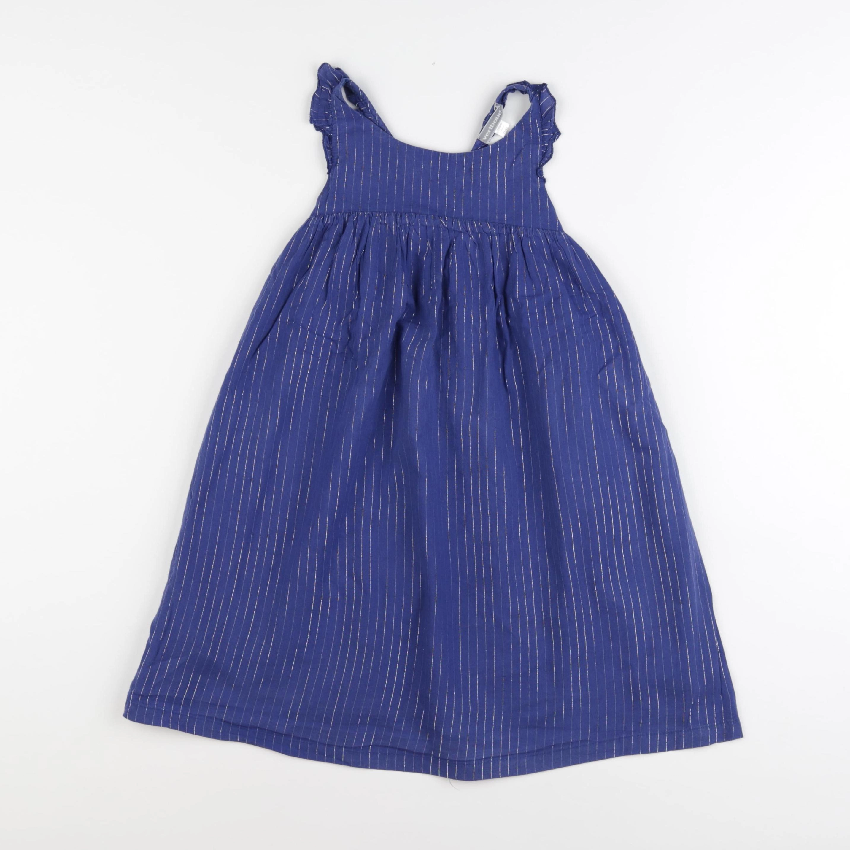 Vertbaudet - robe bleu - 7 ans