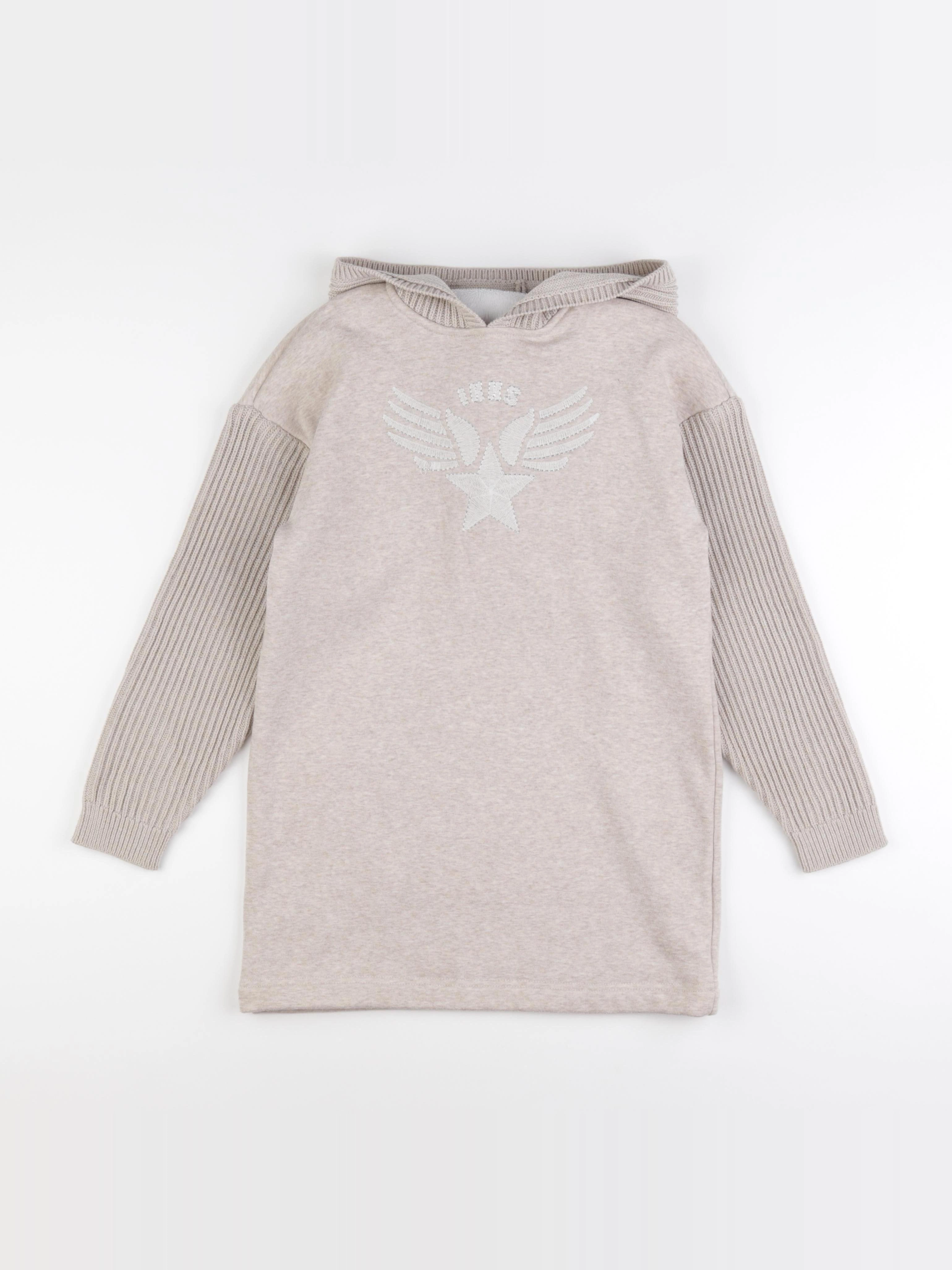 IKKS - robe marron - 10 ans