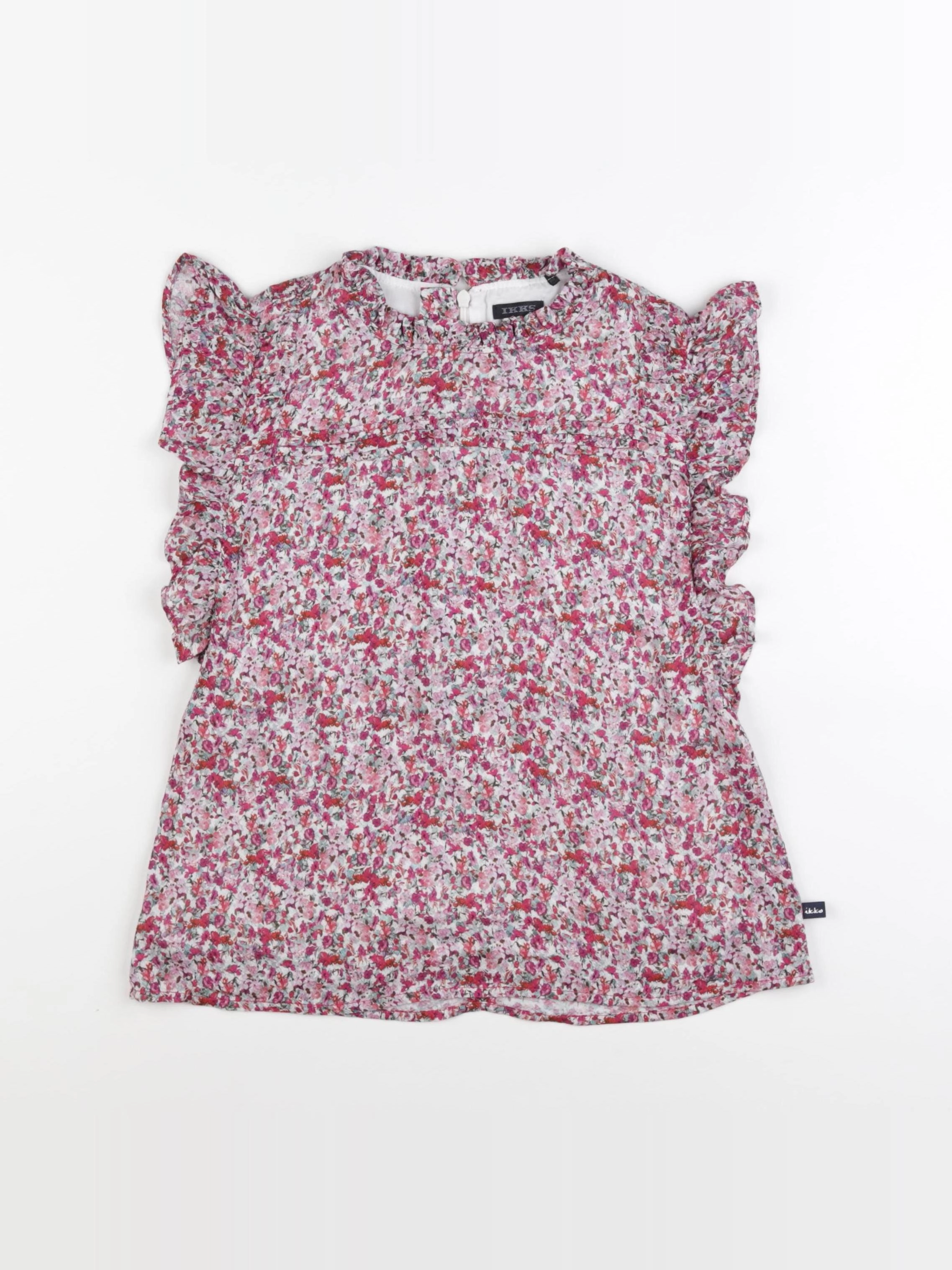 IKKS - blouse rose - 10 ans