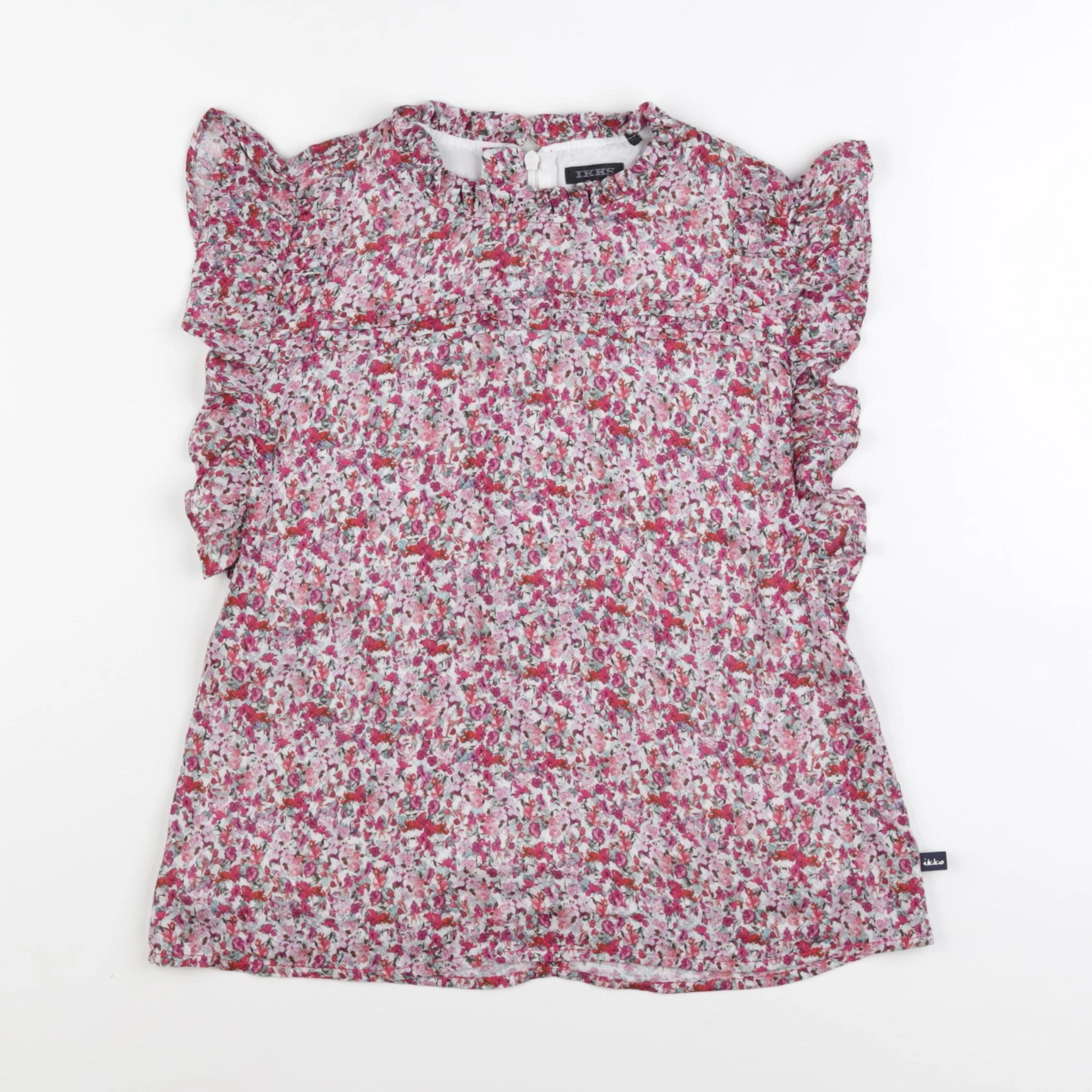 IKKS - blouse rose - 10 ans