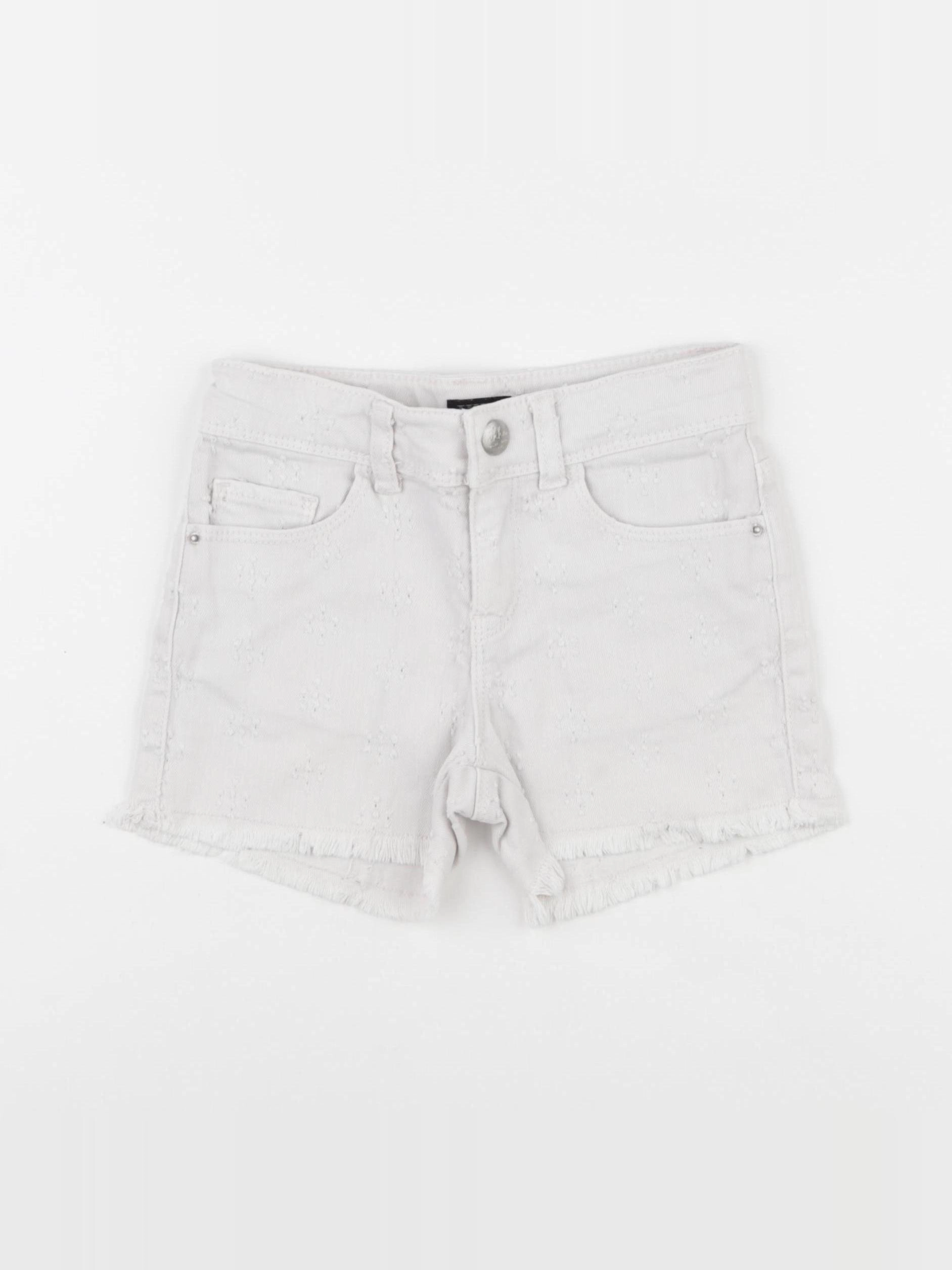 IKKS - short blanc - 6 ans