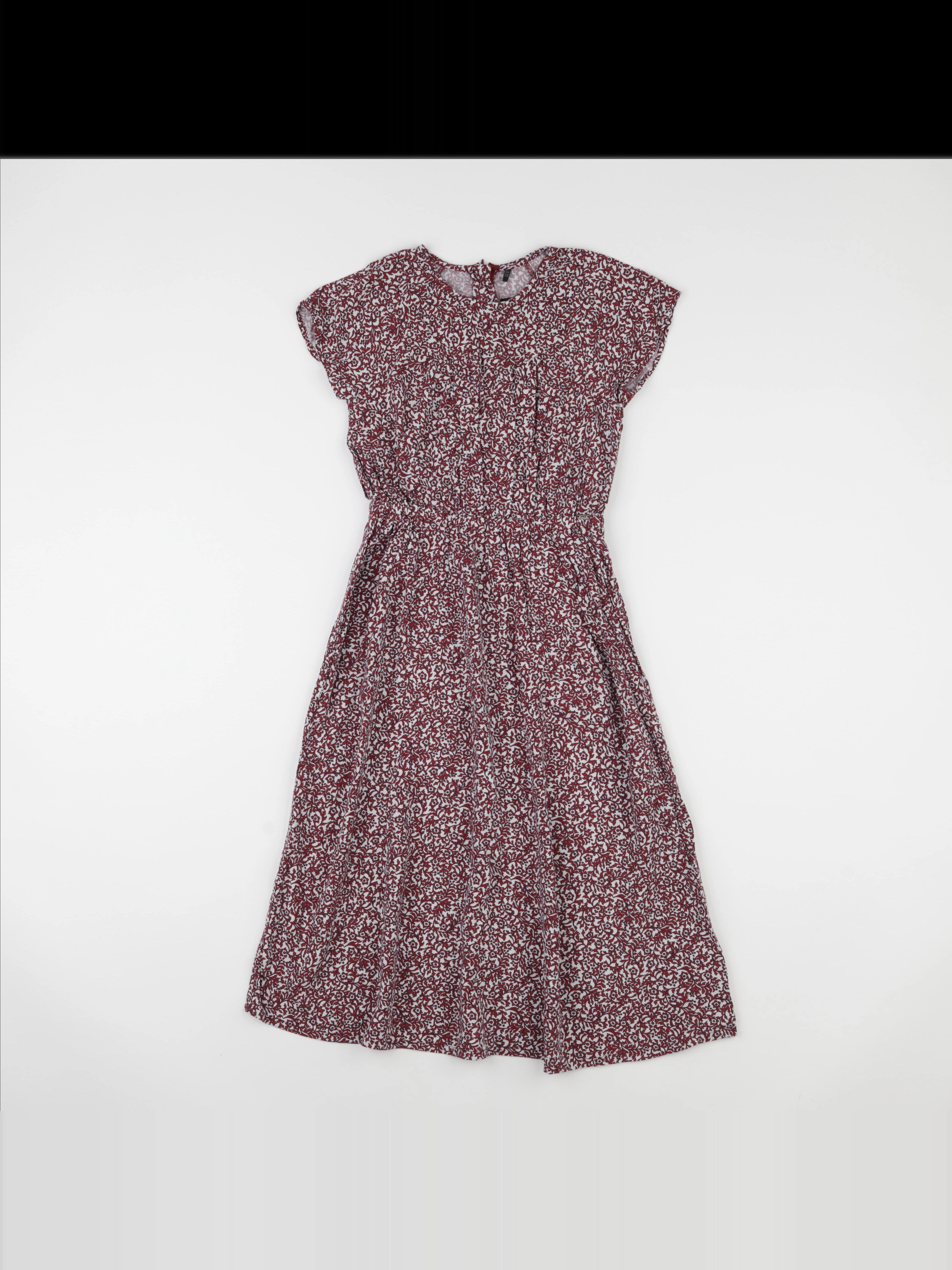 IKKS - robe rouge - 8 ans