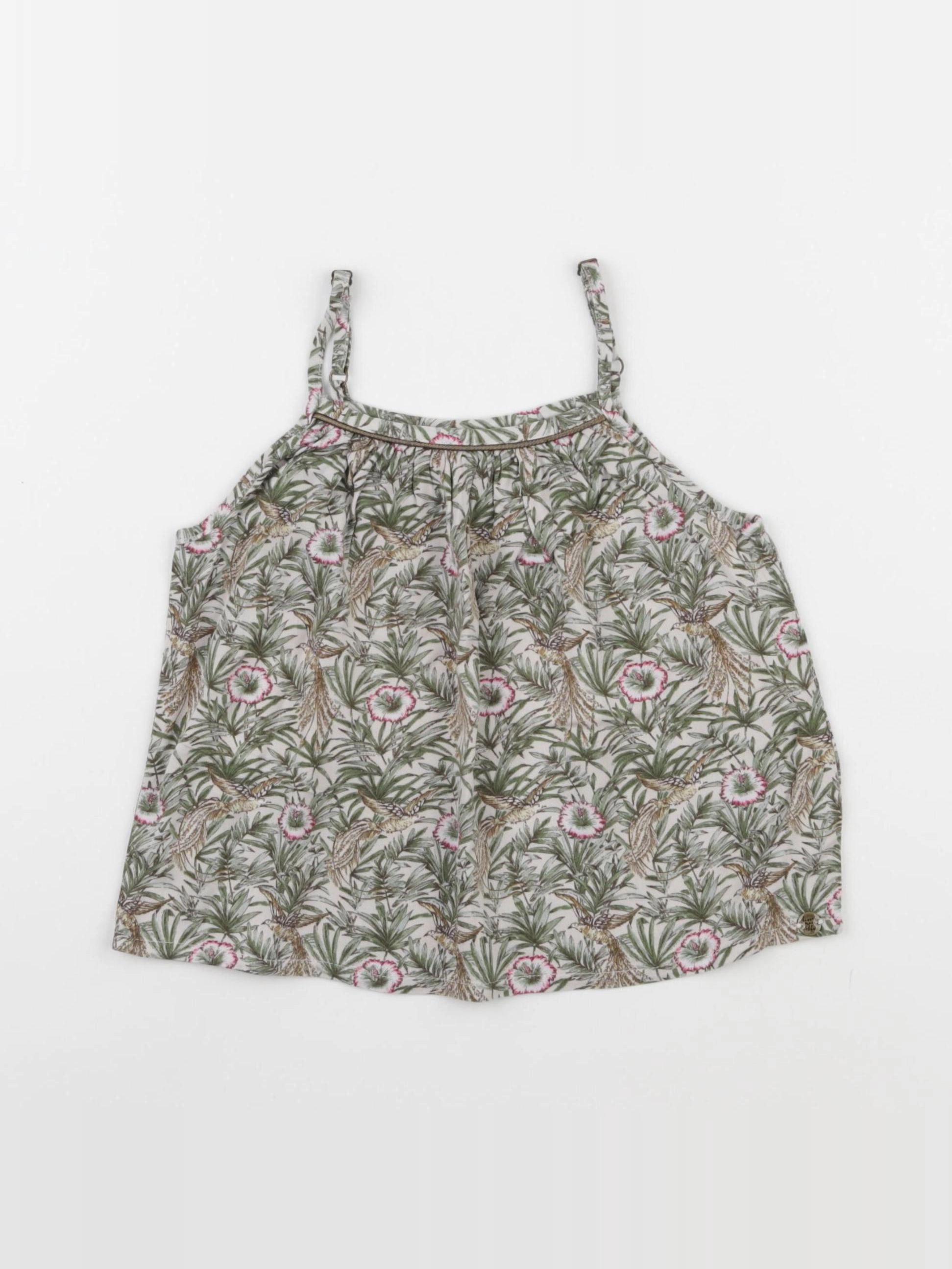 IKKS - blouse vert - 6 ans
